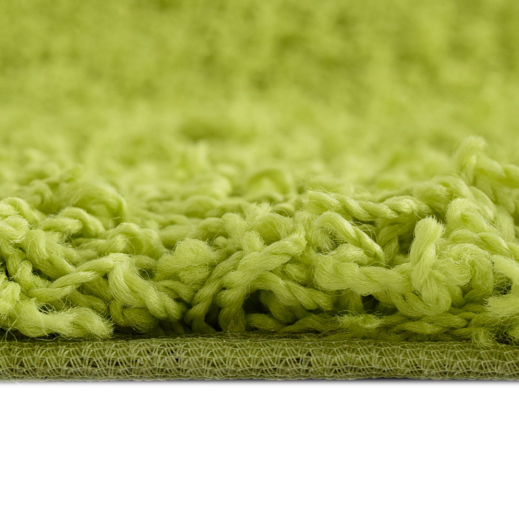 Rug Studio Shag Ola Lime Green Area Rug And Reviews Wayfair