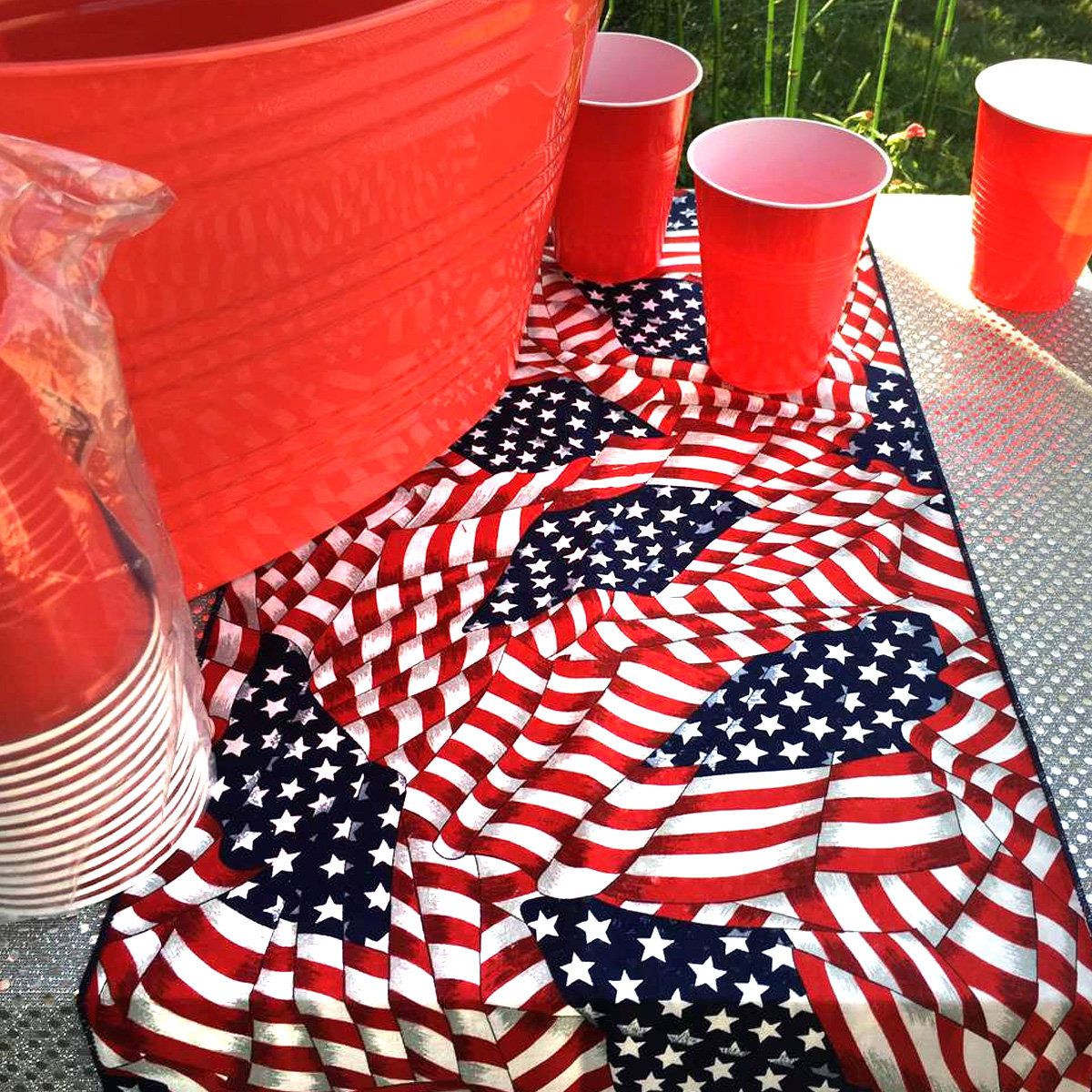 ArtOFabric Star Spangled Banner Table Runner Wayfair