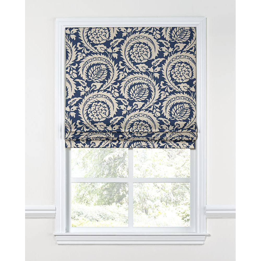 Loom Decor Botanical Flat Roman Shade Wayfair