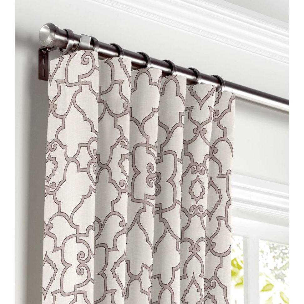 Loom Decor Trellis Blackout Single Curtain Panel Wayfair