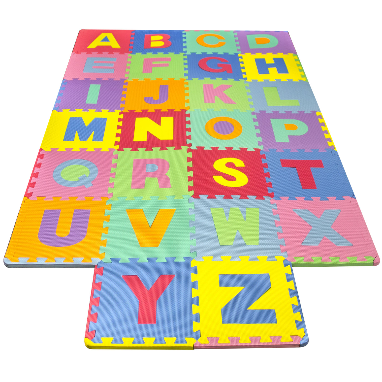 alphabet soft play mat