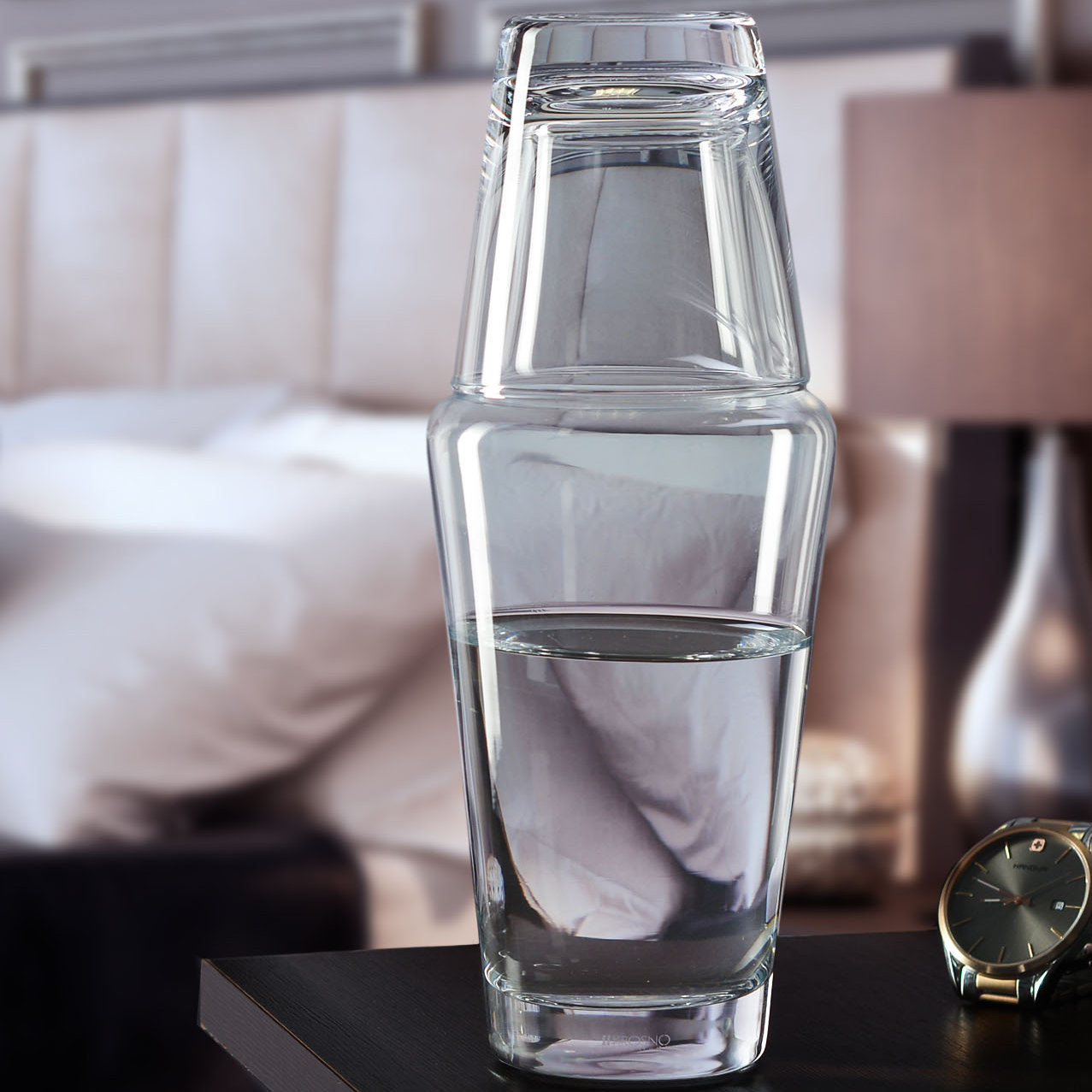 KROSNO Hydro 2 Piece Bedside Water Carafe Set Wayfair