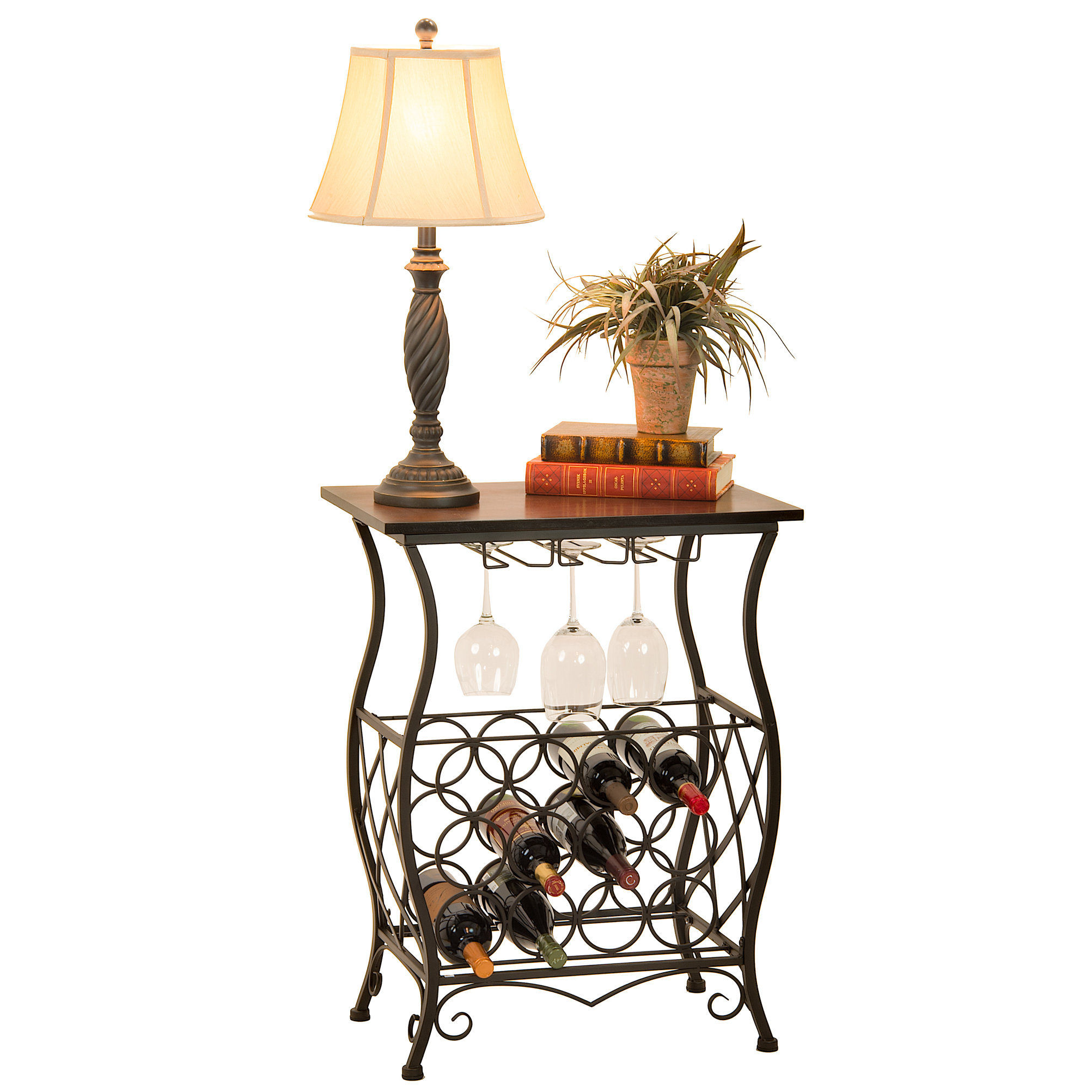 Homestyle Collection 12 Bottle Floor Wine Rack & Reviews Wayfair