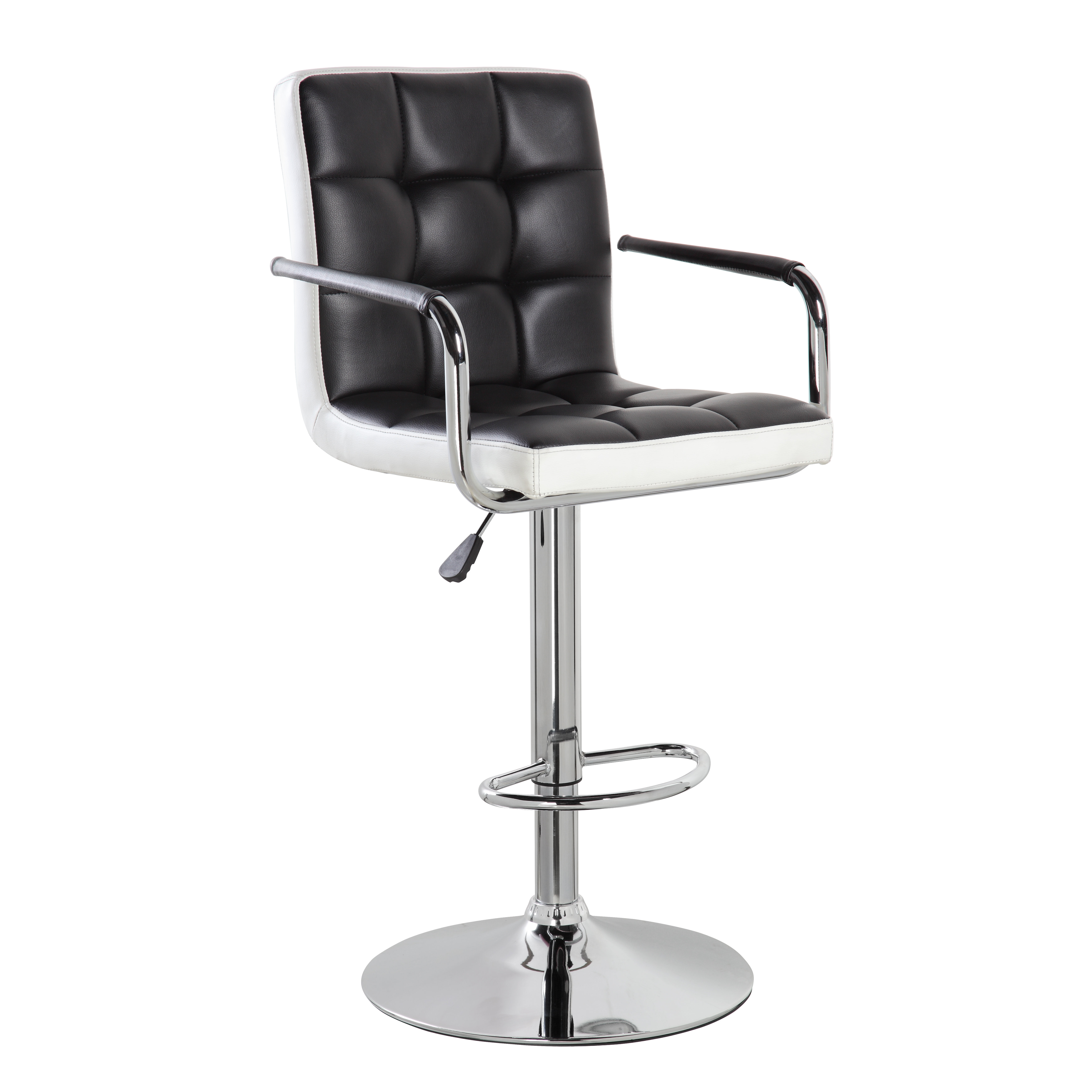 United Chair Industries LLC Adjustable Height Swivel Bar Stool with