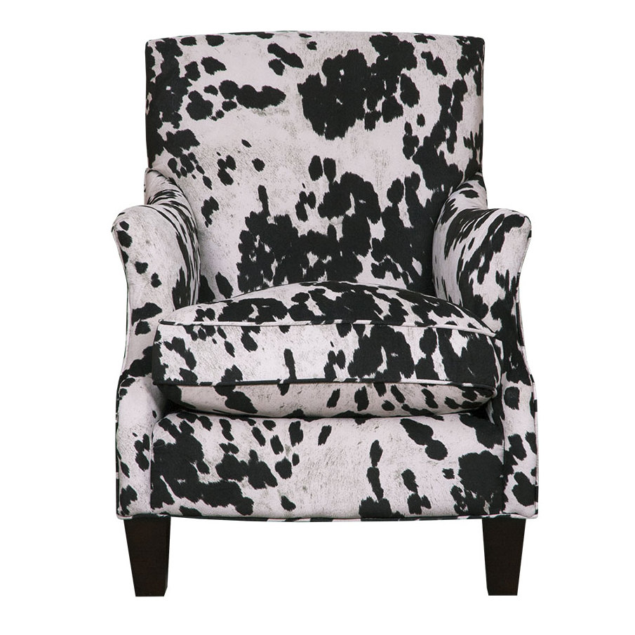 AdenFurnishings Cow Black Club Chair Wayfair