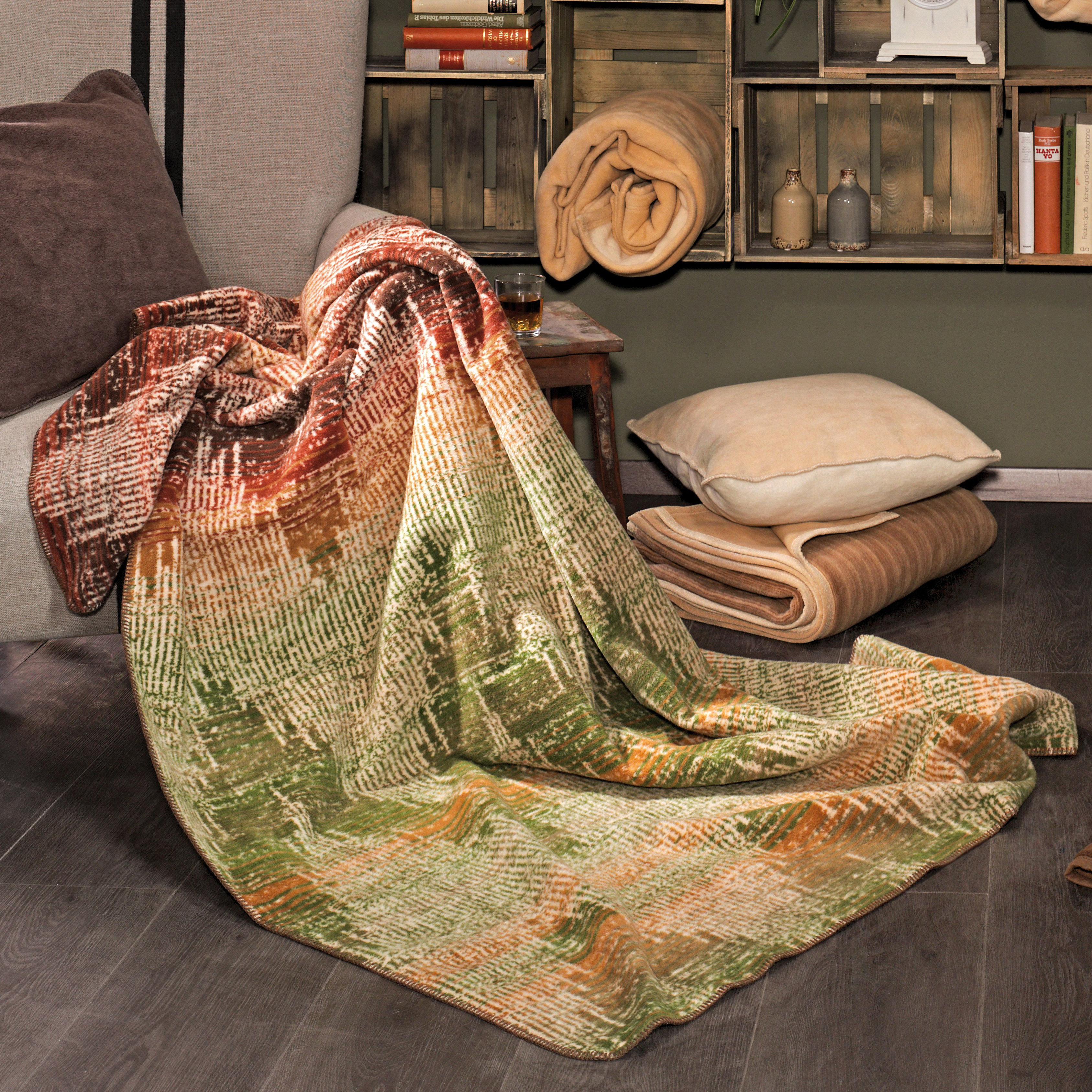 Ibena Sorrento Aztec Chevron Oversized Throw Blanket Wayfair