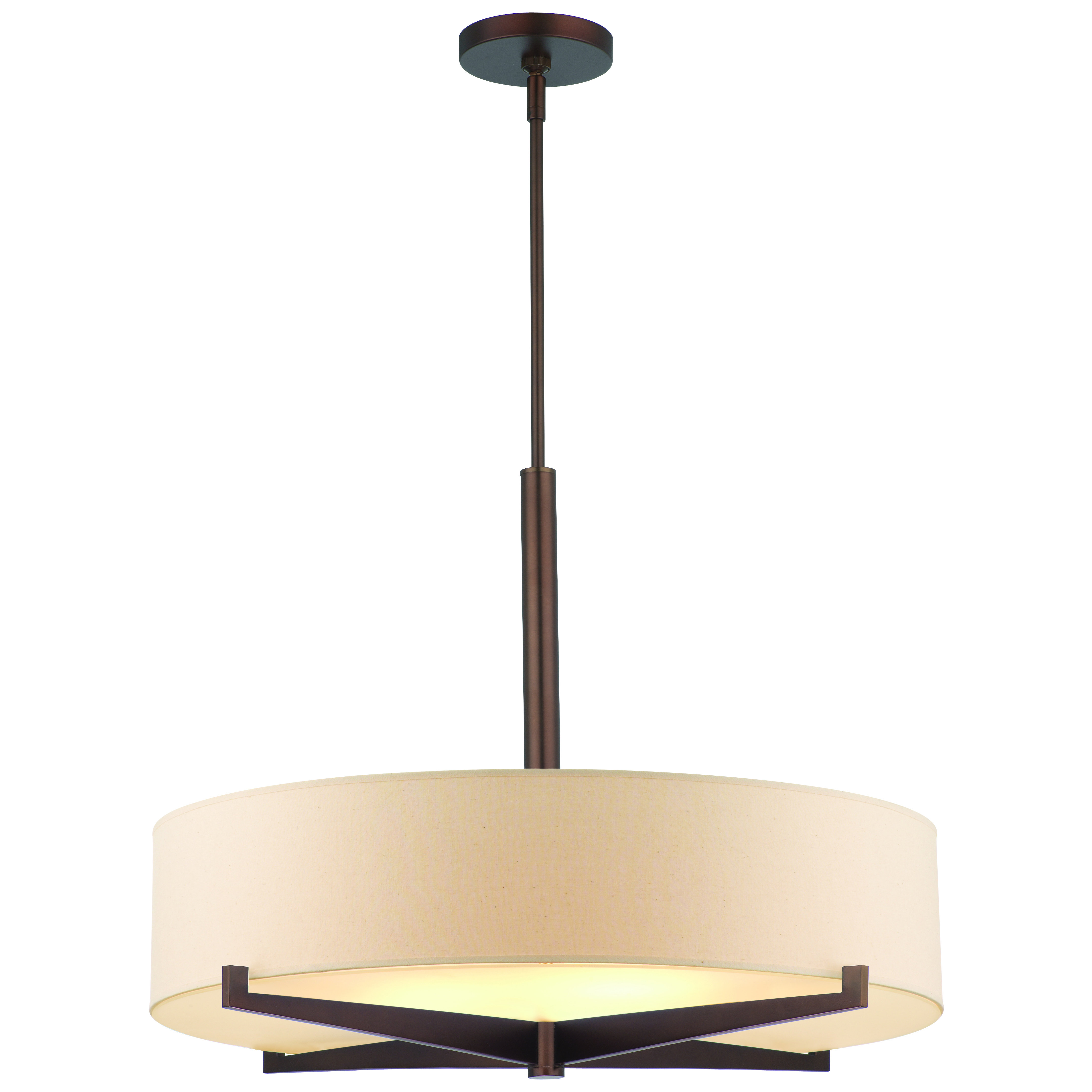 Philips Fisher Island 3 Light Drum Pendant & Reviews Wayfair