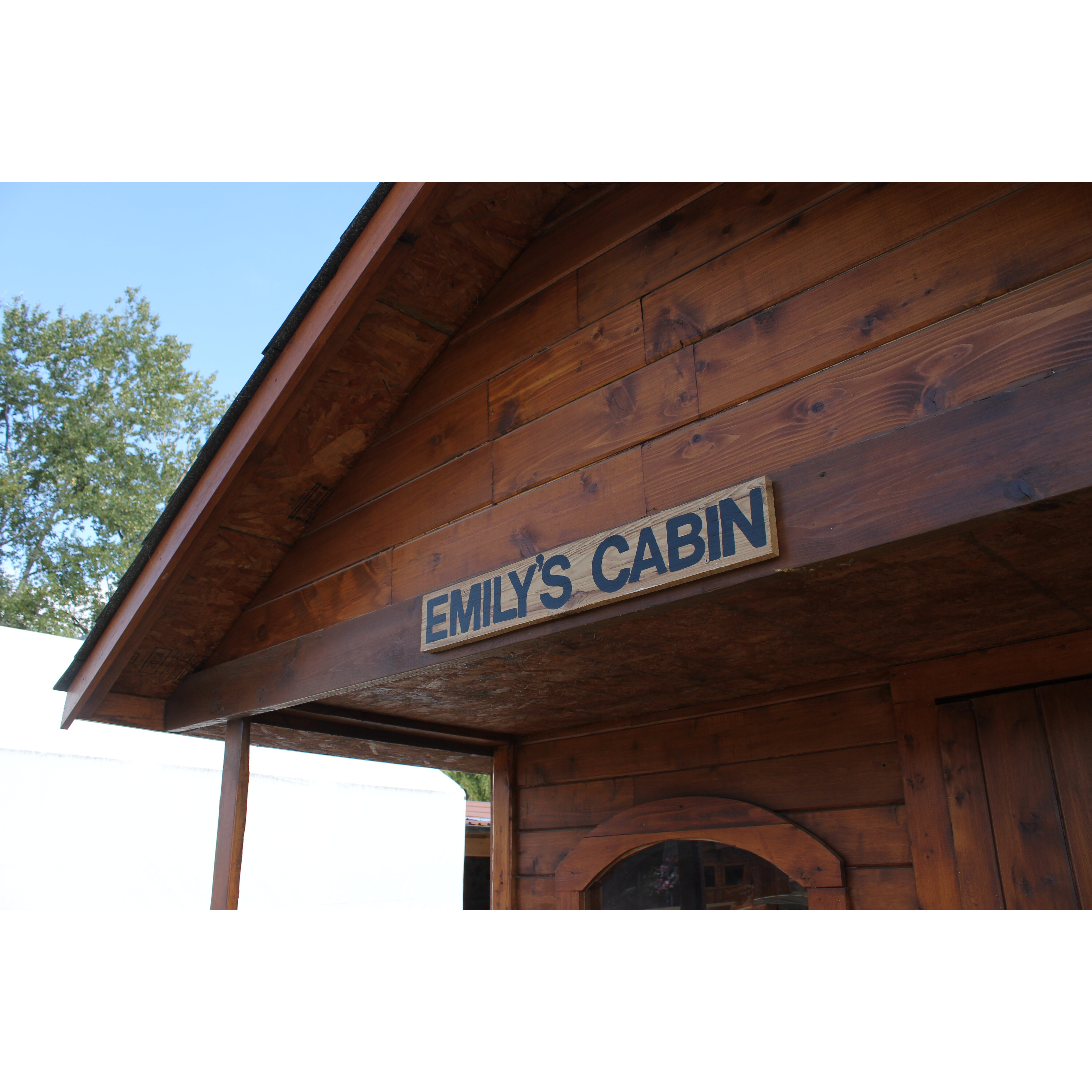  Manufacturing Emily's Cabin 10 Ft. W x 12 Ft. D Wooden Portable Shed