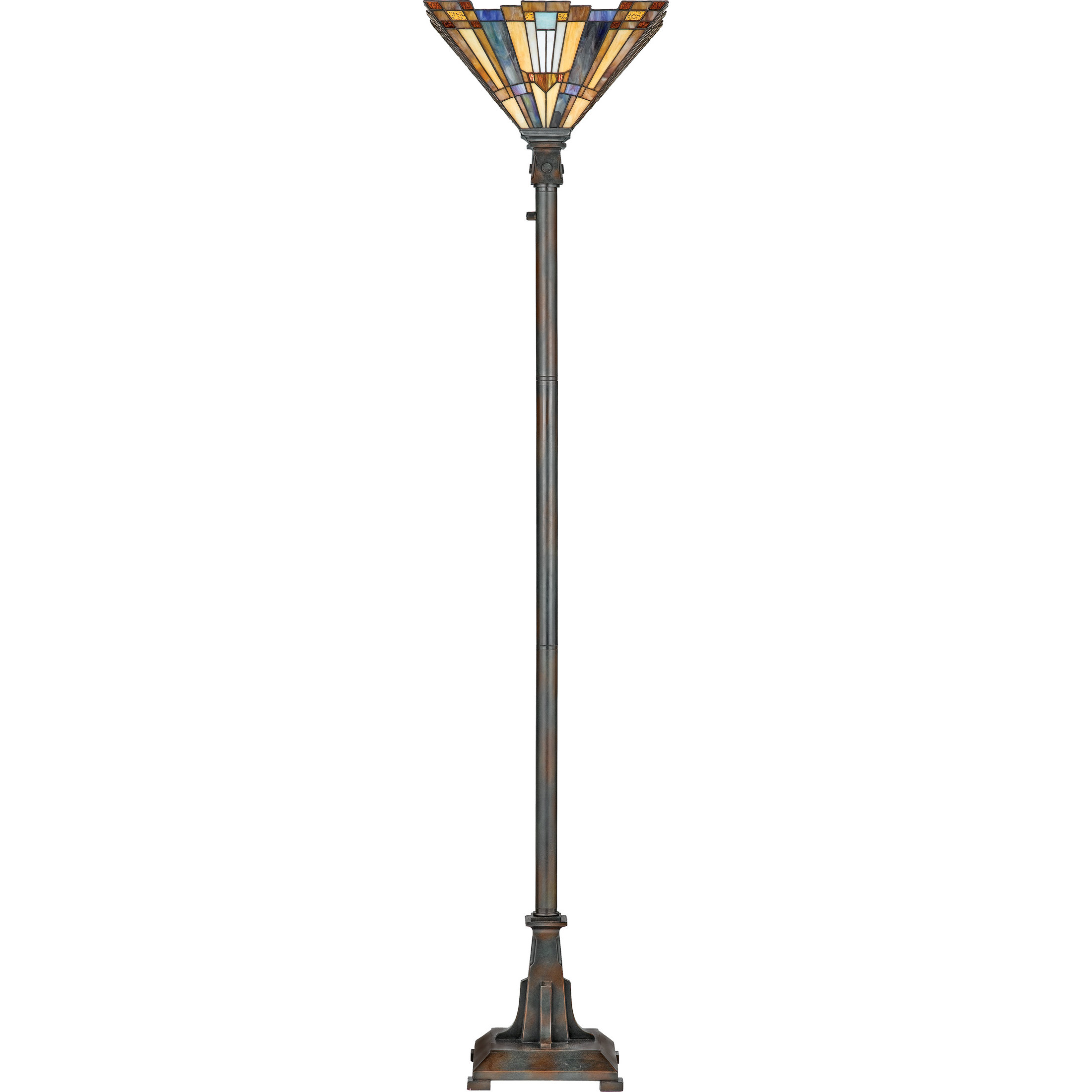 Quoizel Inglenook 73" Torchiere Floor Lamp | Wayfair