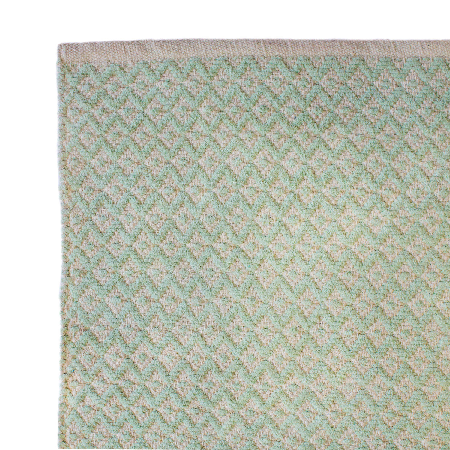 Cozy Home and Bath HandWoven Aqua Green Area Rug Wayfair
