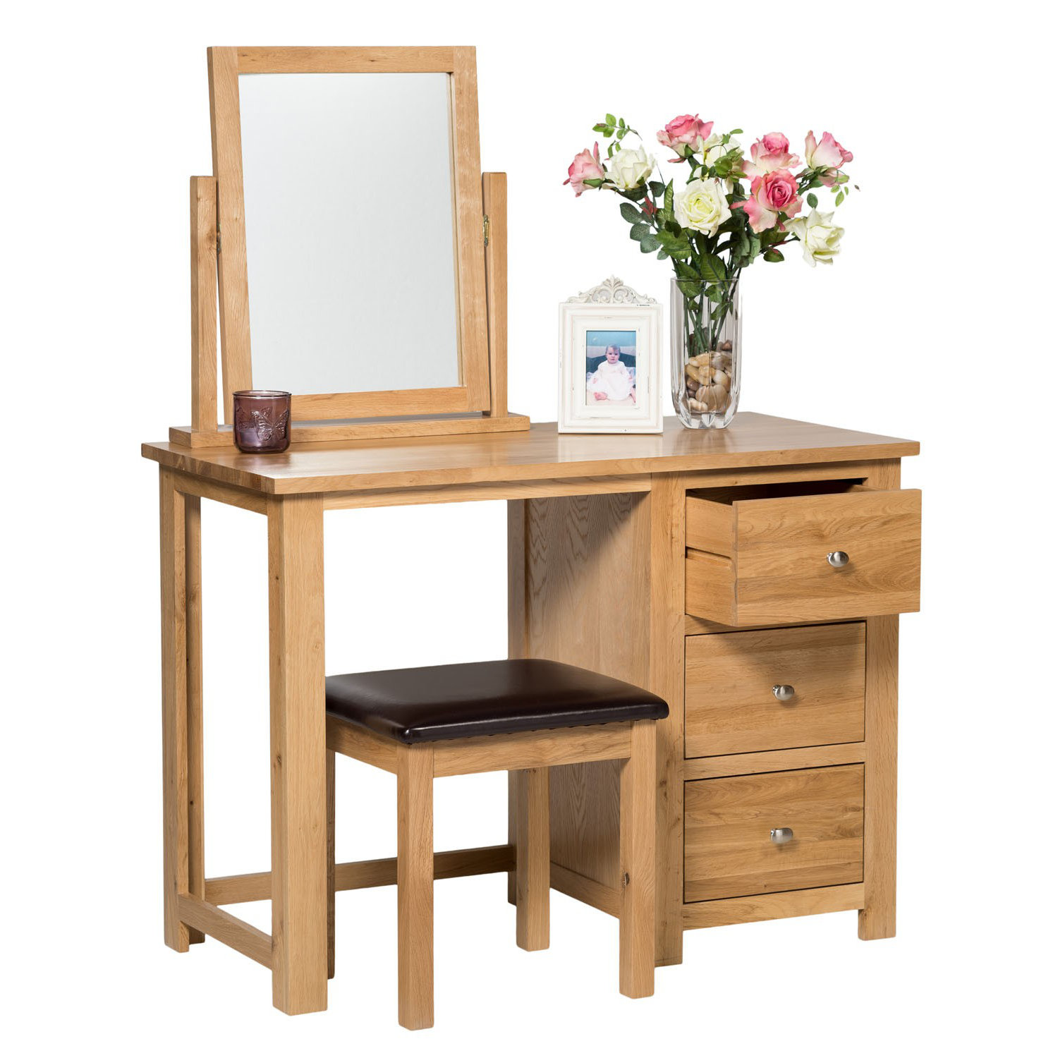 Hallowood Furniture New Waverly Dressing Table Set Wayfair UK