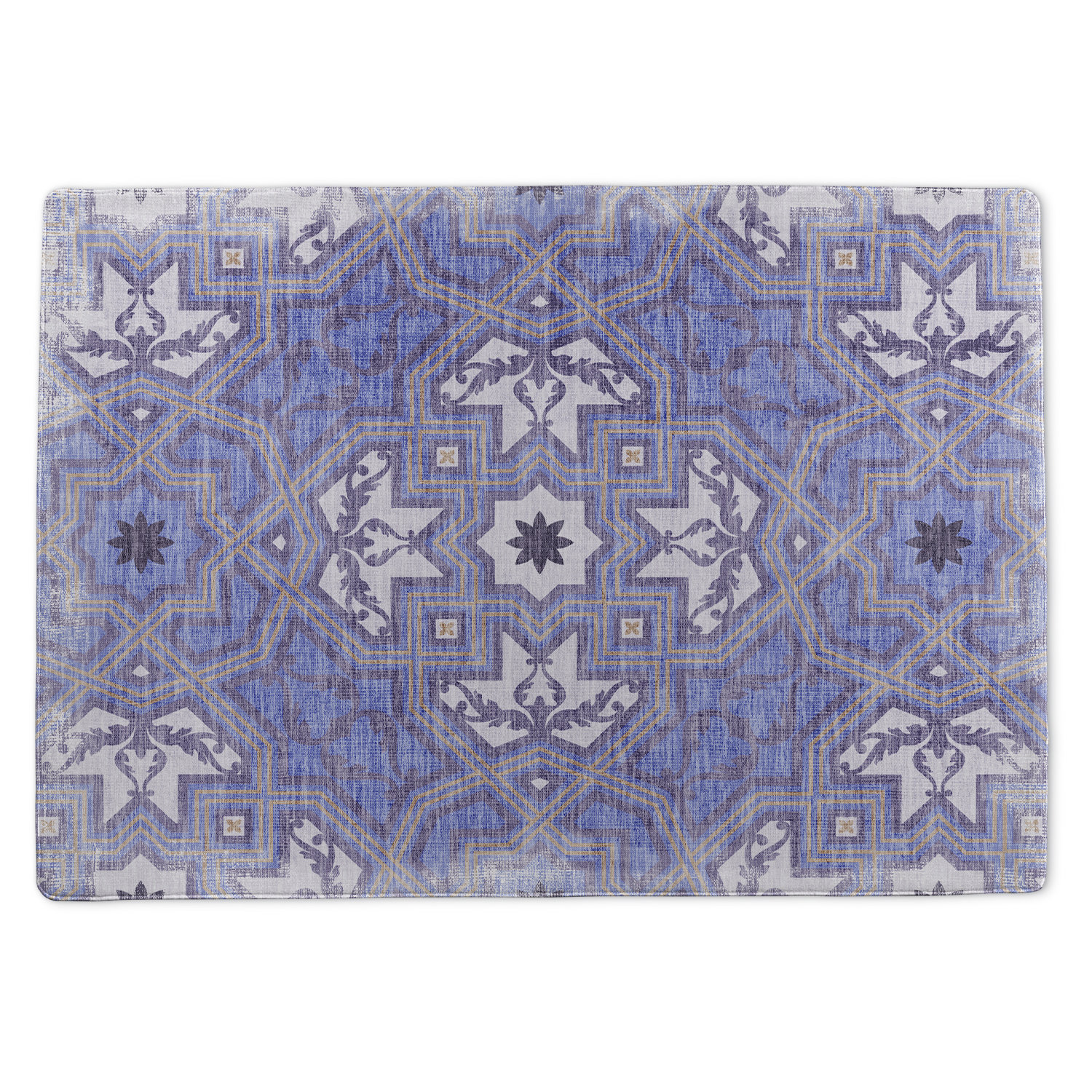 Kavka Burlington Nomad Blue/Purple Area Rug Wayfair
