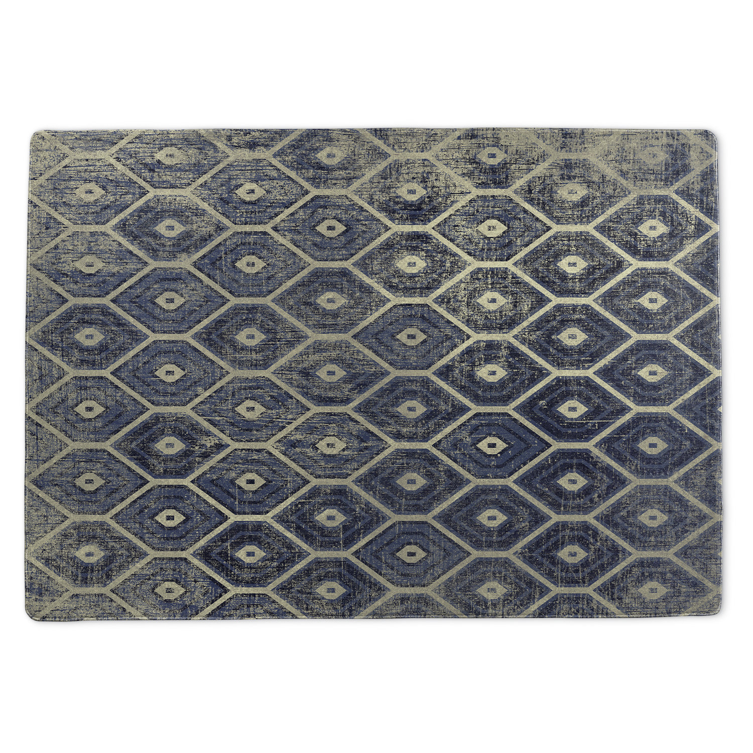 Kavka Burlington Blue Area Rug & Reviews Wayfair