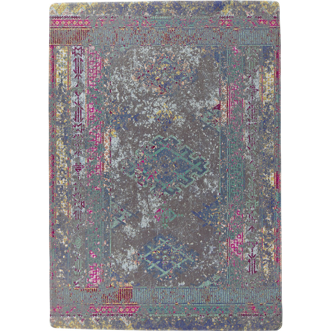 Kavka Burlington Mudslide Gray/Green Area Rug & Reviews Wayfair