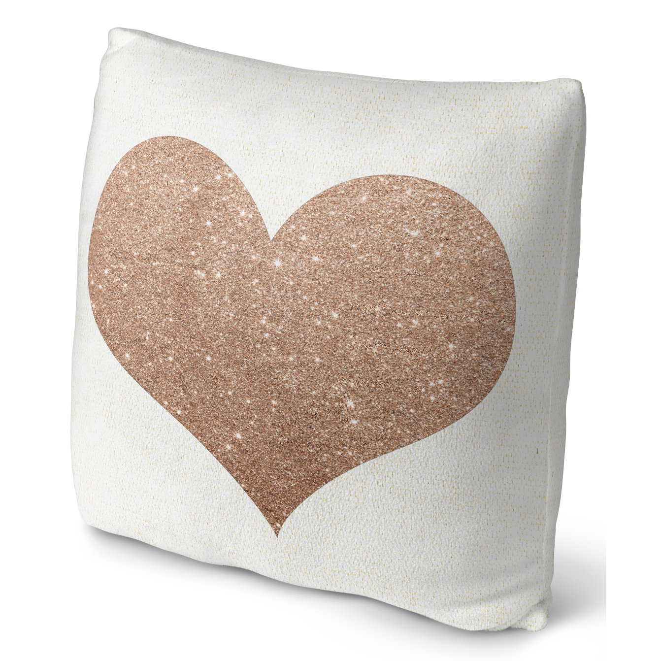 Kavka Heart Fleece Throw Pillow & Reviews Wayfair