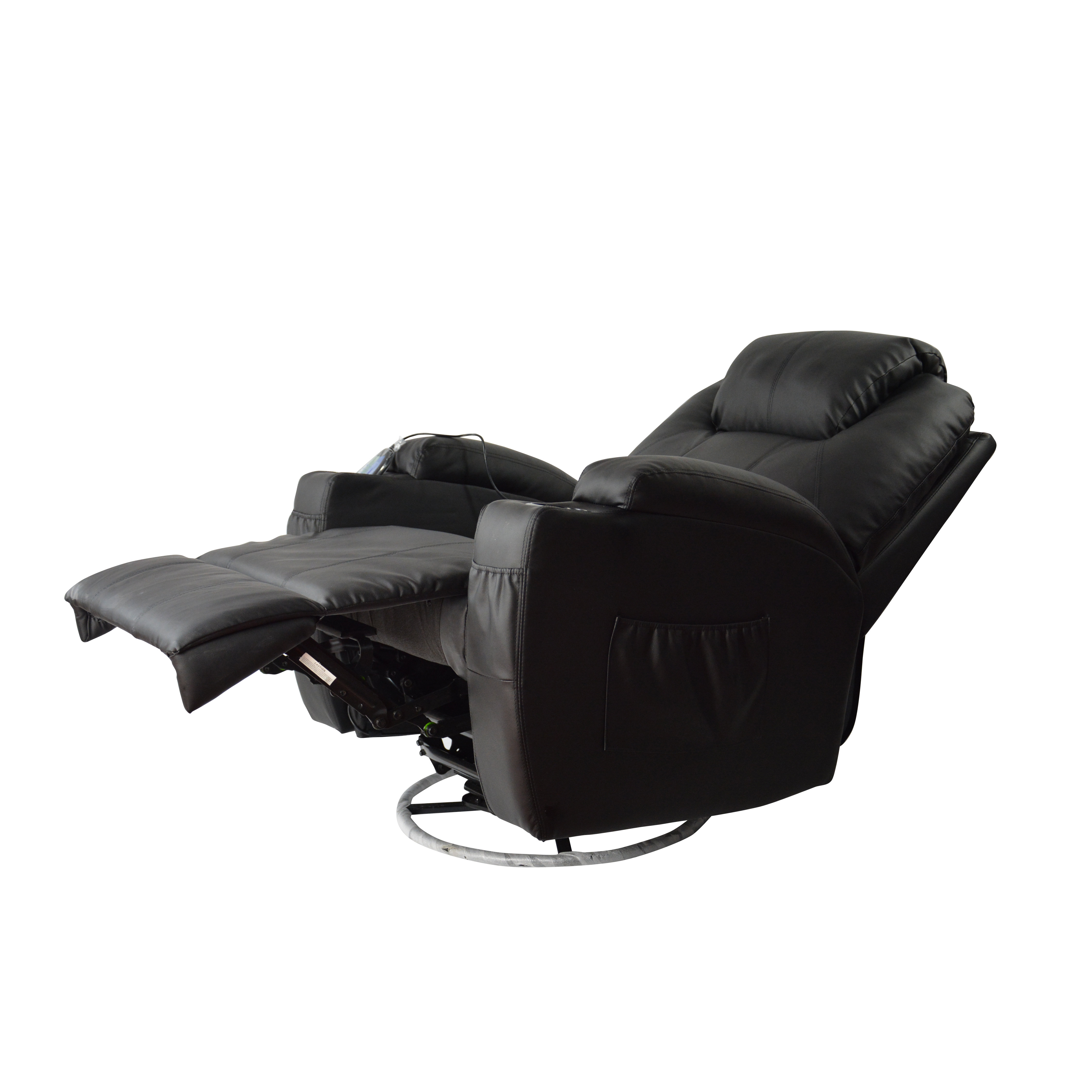 Exacme Leather Adjustable Massage Chair & Reviews Wayfair