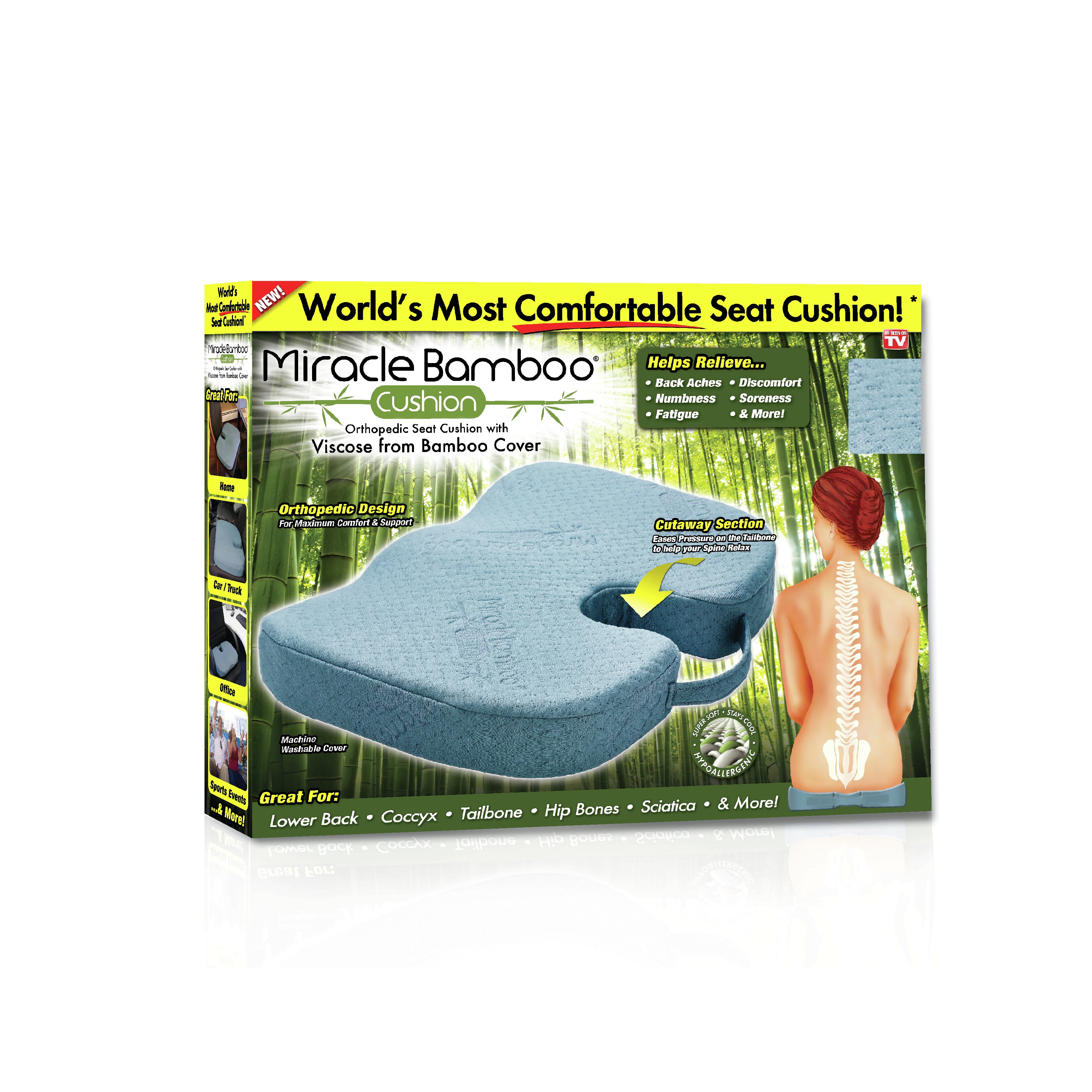 miracle bamboo cushion