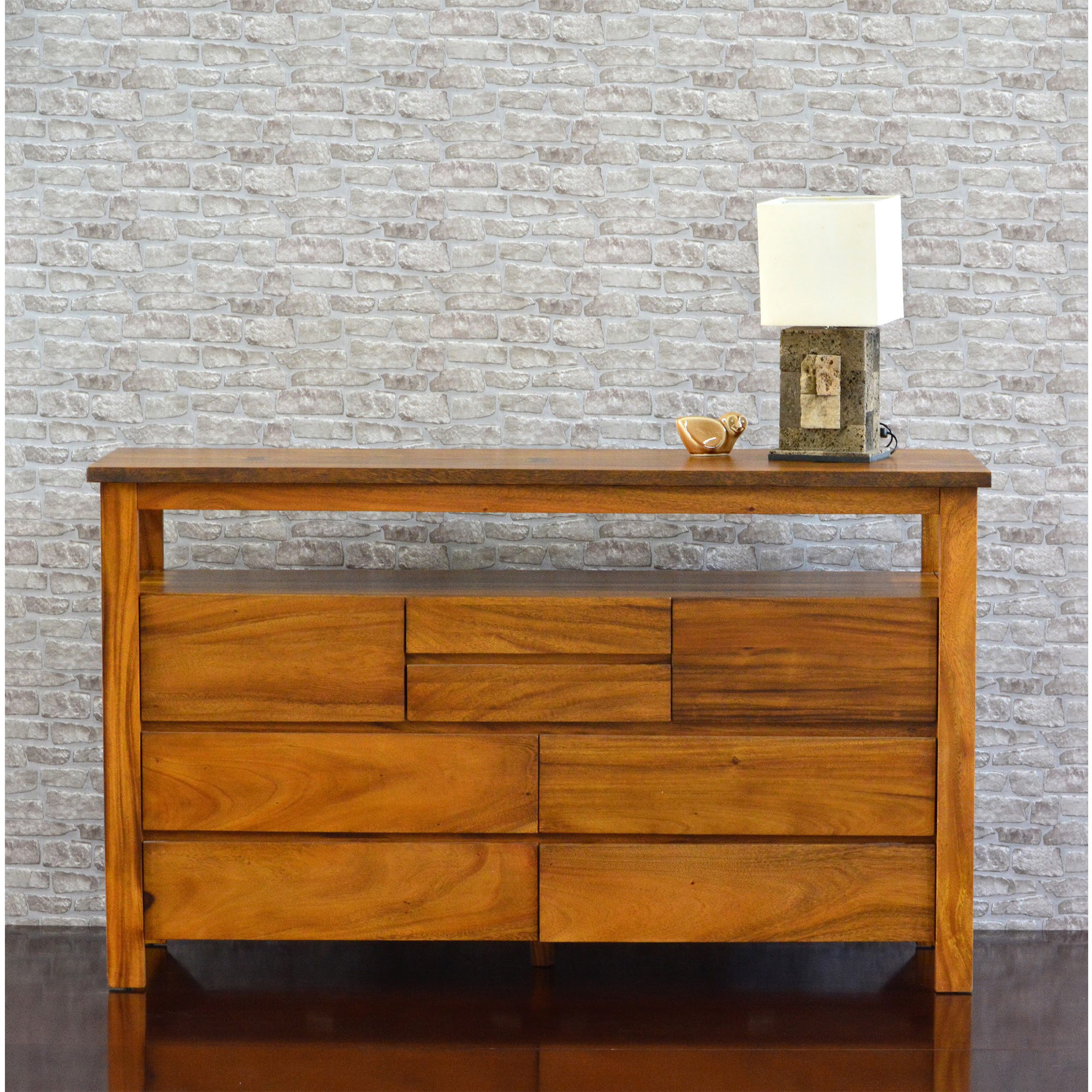 222 Fifth Furniture Cayu Live Edge 8 Drawer Dresser & Reviews Wayfair