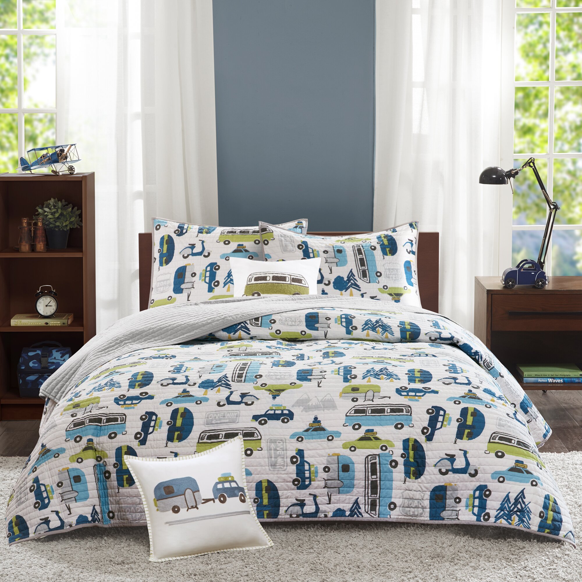 INK+IVY KIDS Road Trip Coverlet Set & Reviews | Wayfair