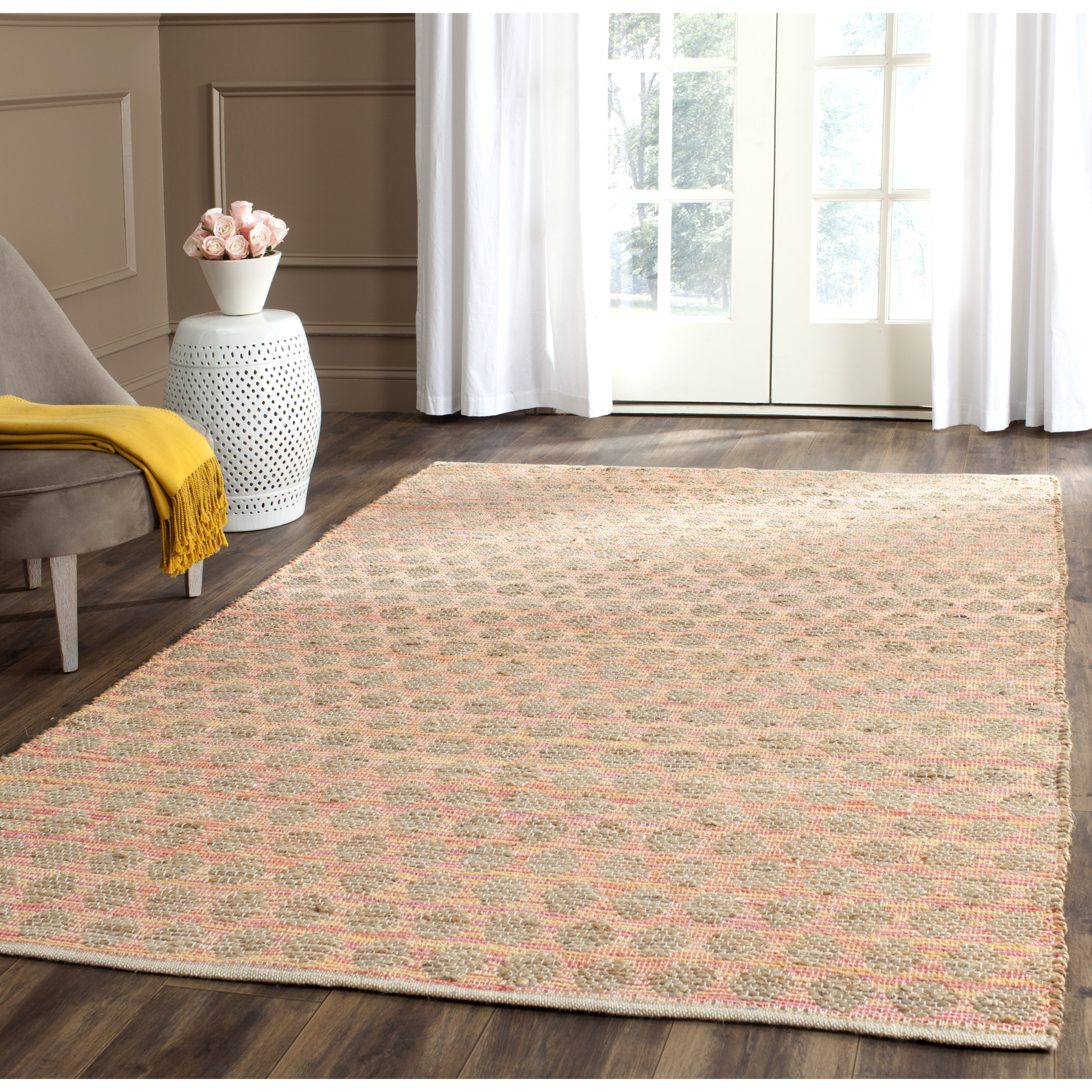 Laurel Foundry Modern Farmhouse Montfort Orange / Natural Area Rug