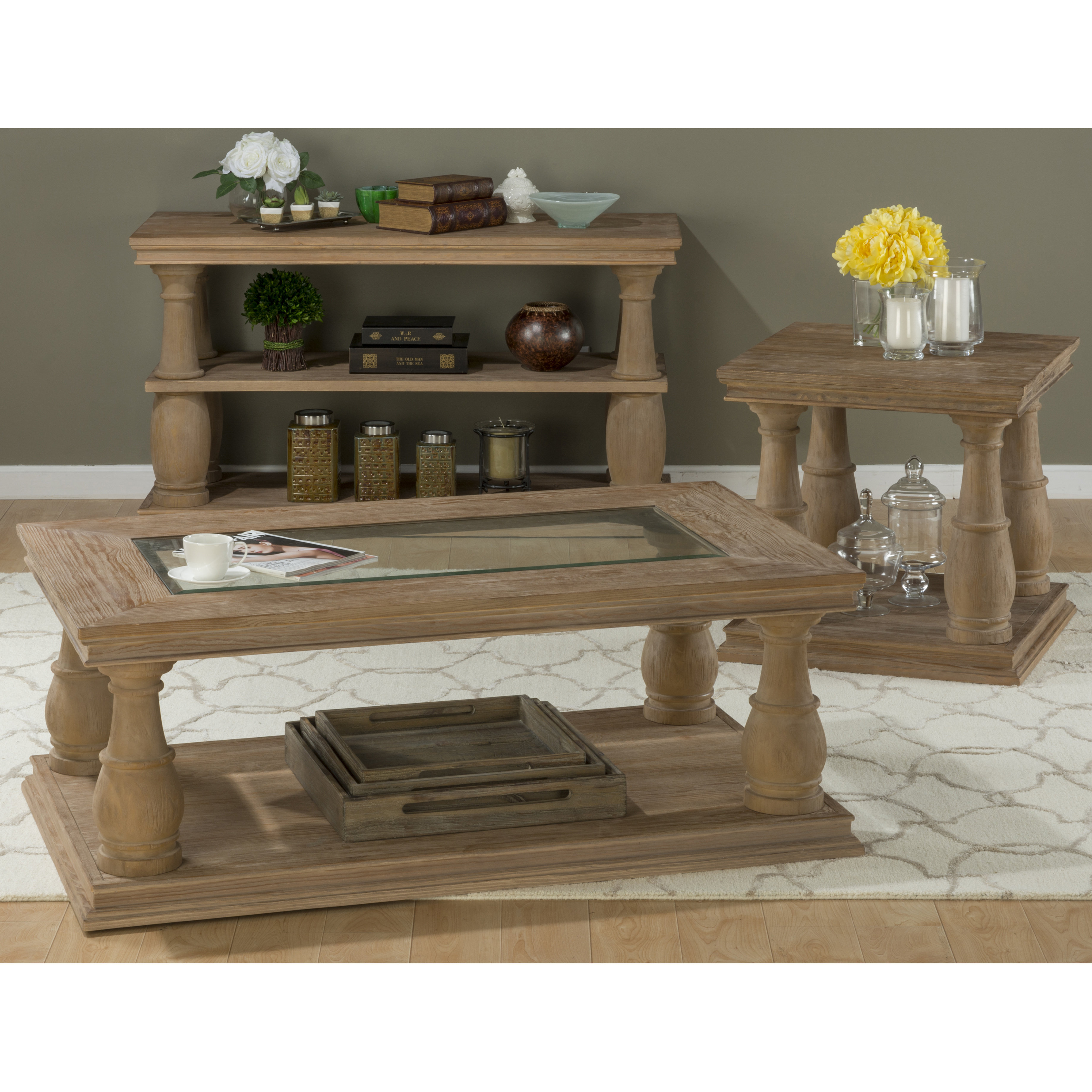 Laurel Foundry Modern Farmhouse Olivia Sofa Table