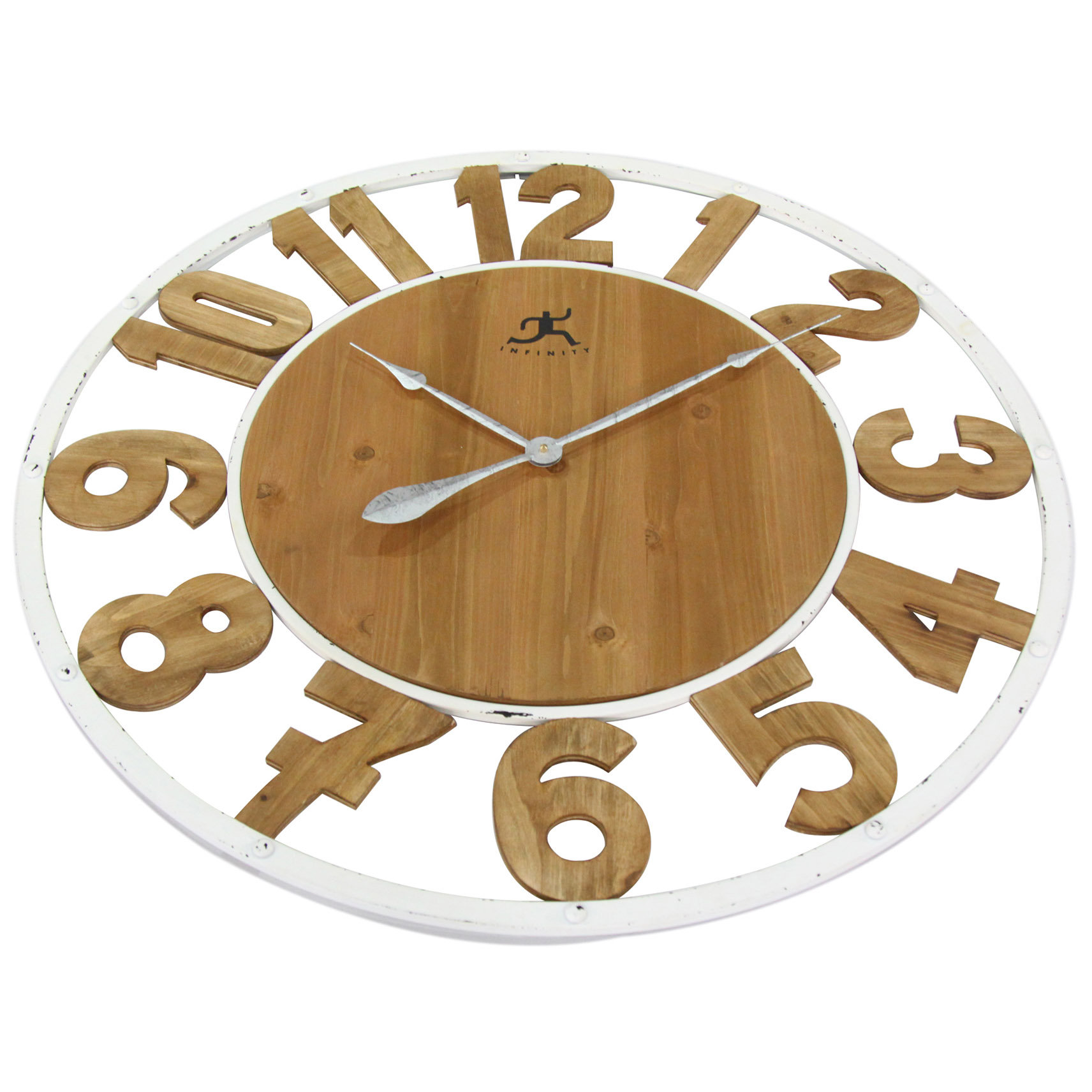 Laurel Foundry Modern Farmhouse Oversized 32" Wall Clock Wayfair