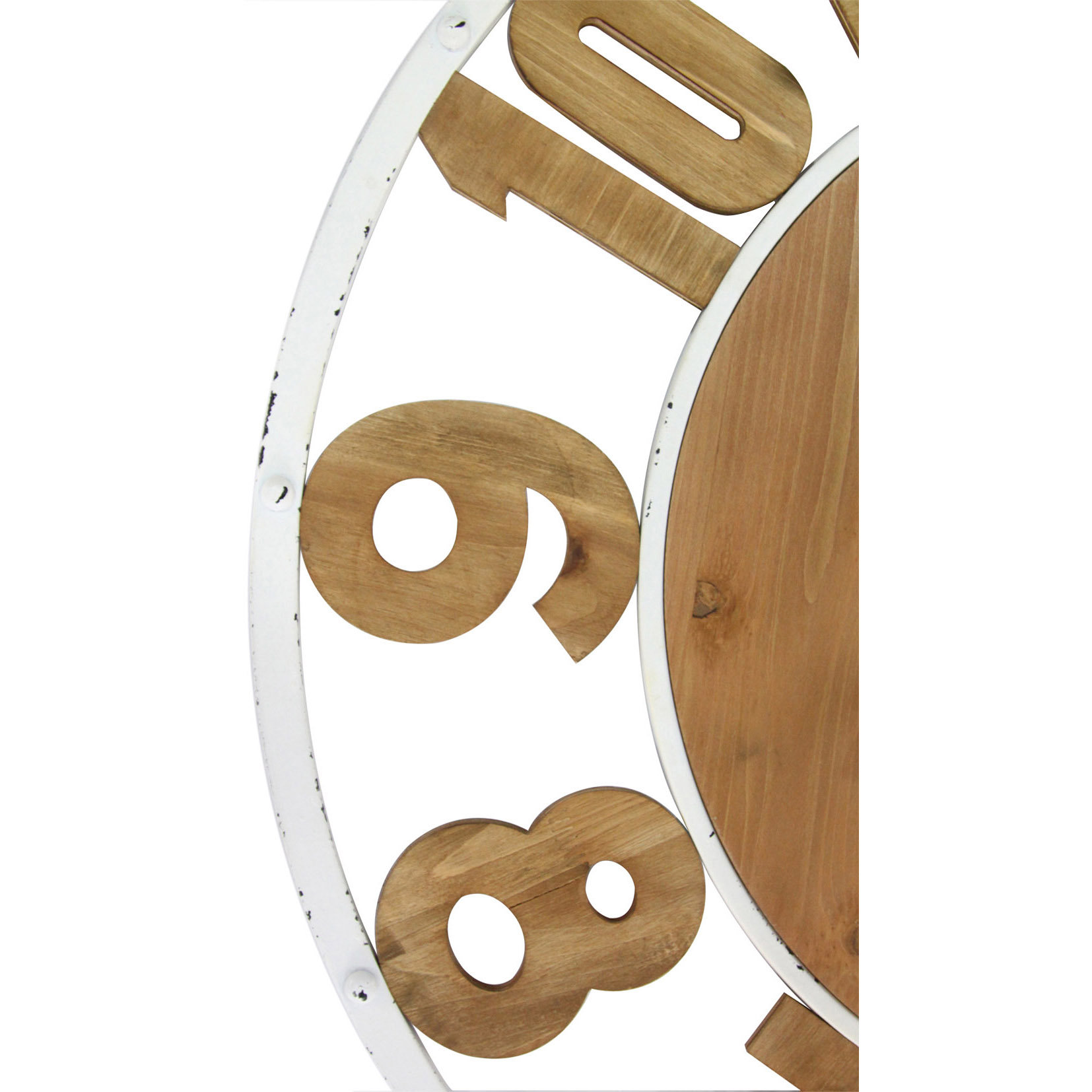 Laurel Foundry Modern Farmhouse Oversized 32" Wall Clock Wayfair