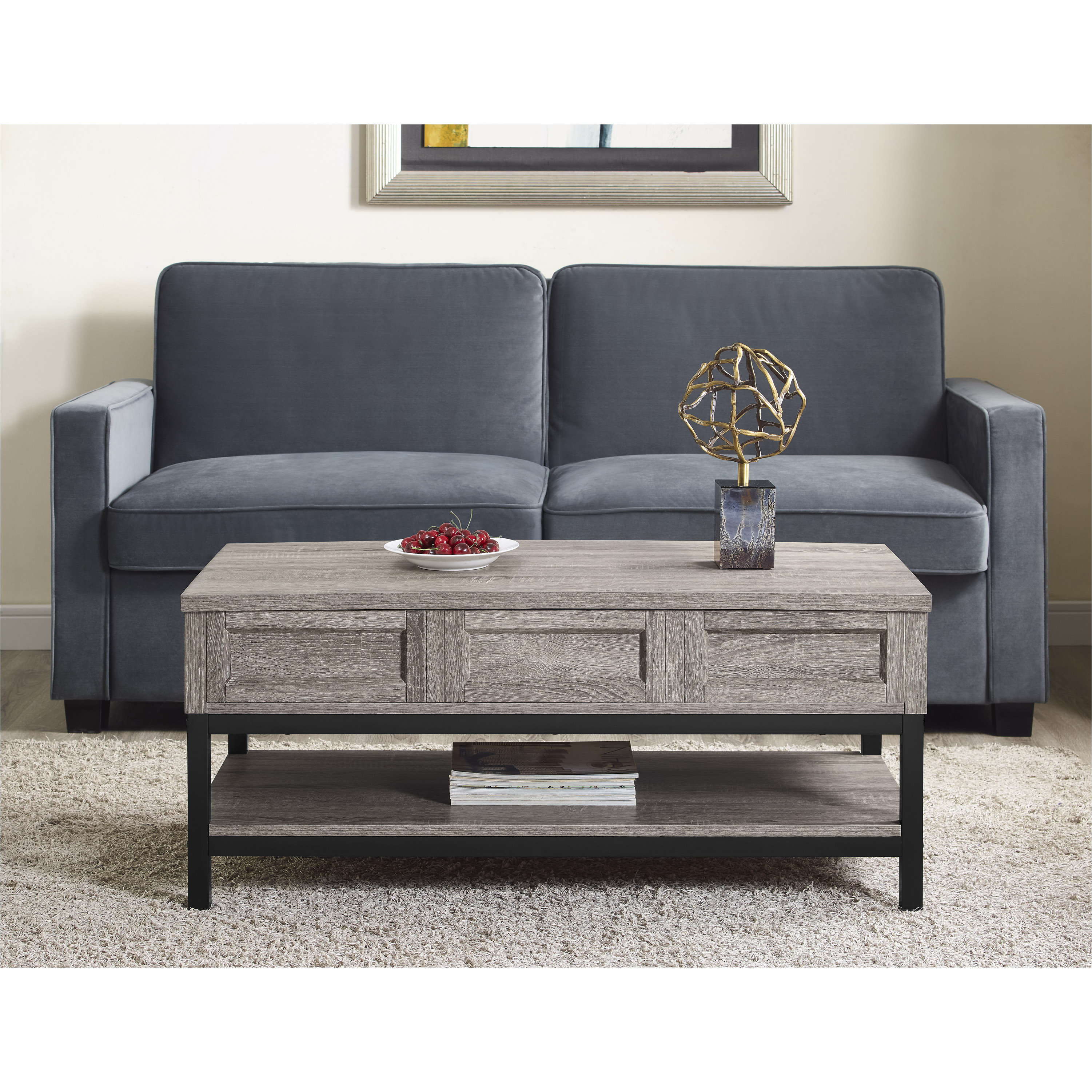 Laurel Foundry Modern Farmhouse Omar Coffee Table with Lift Top