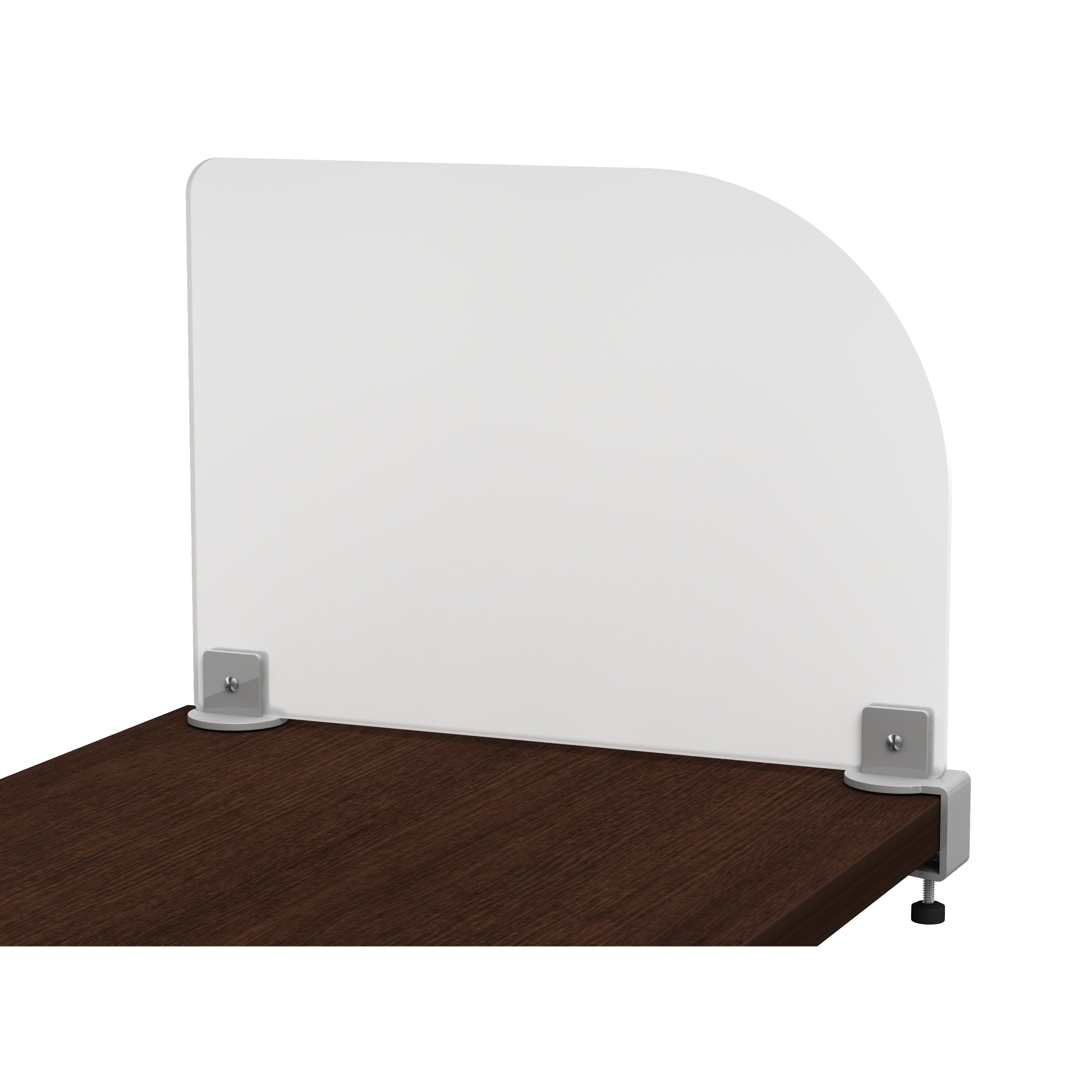 Merge Works Acrylic Clamp on Privacy Desk Divider & Reviews Wayfair