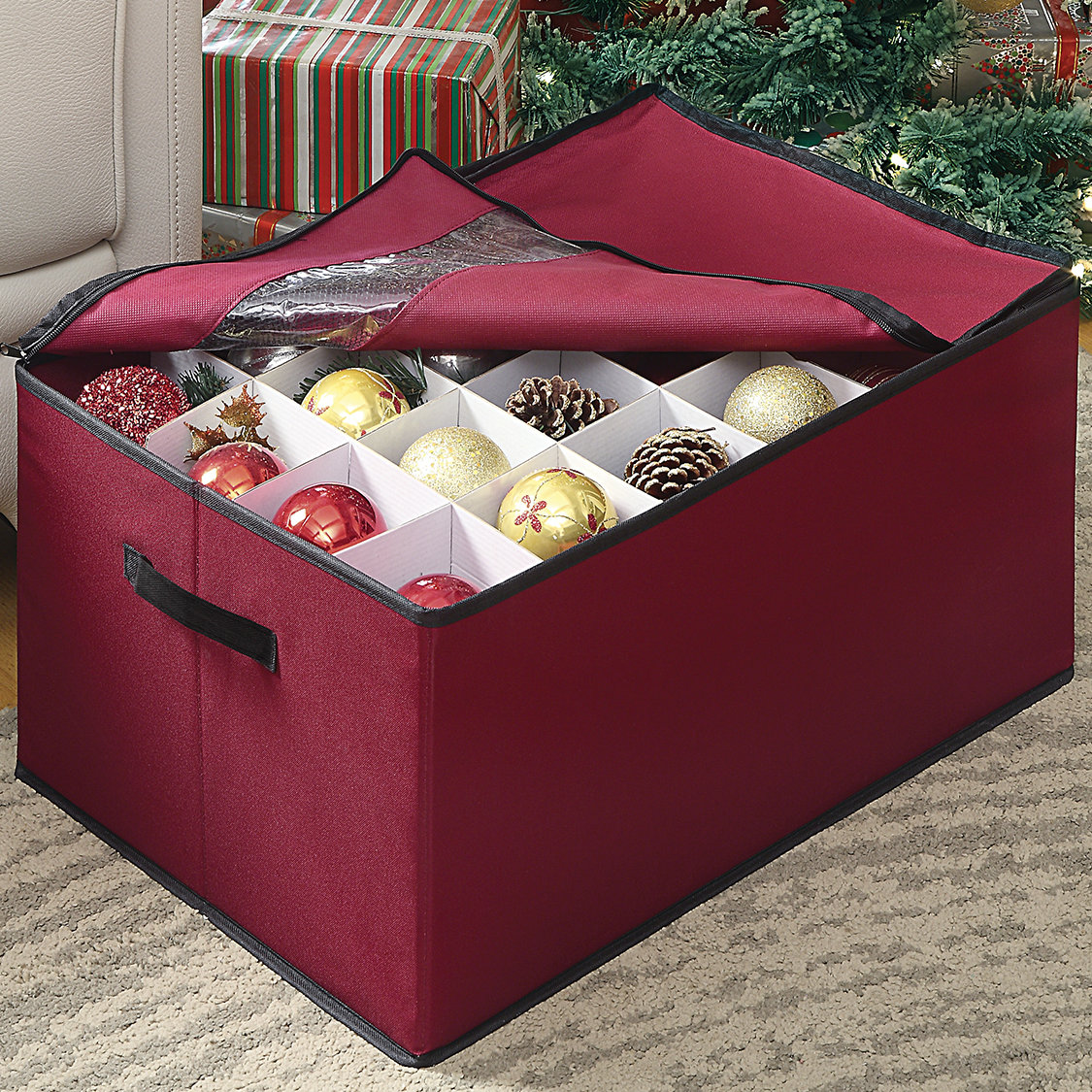 OIA Christmas Ornament Storage Box & Reviews  Wayfair