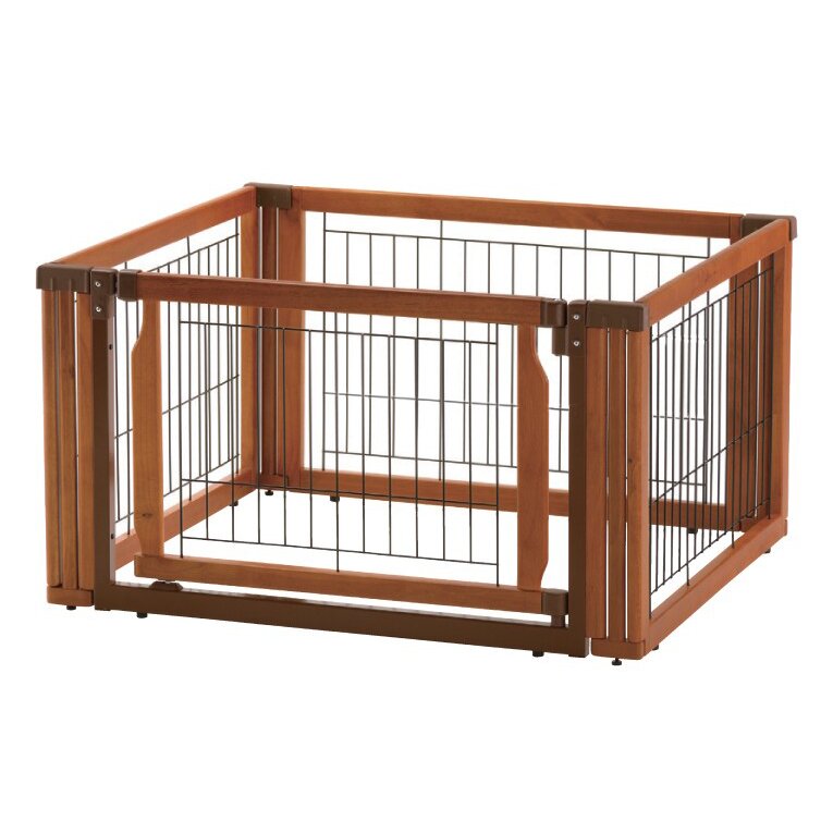 Richell Convertible Elite 4-Panel Pet Gate & Reviews | Wayfair