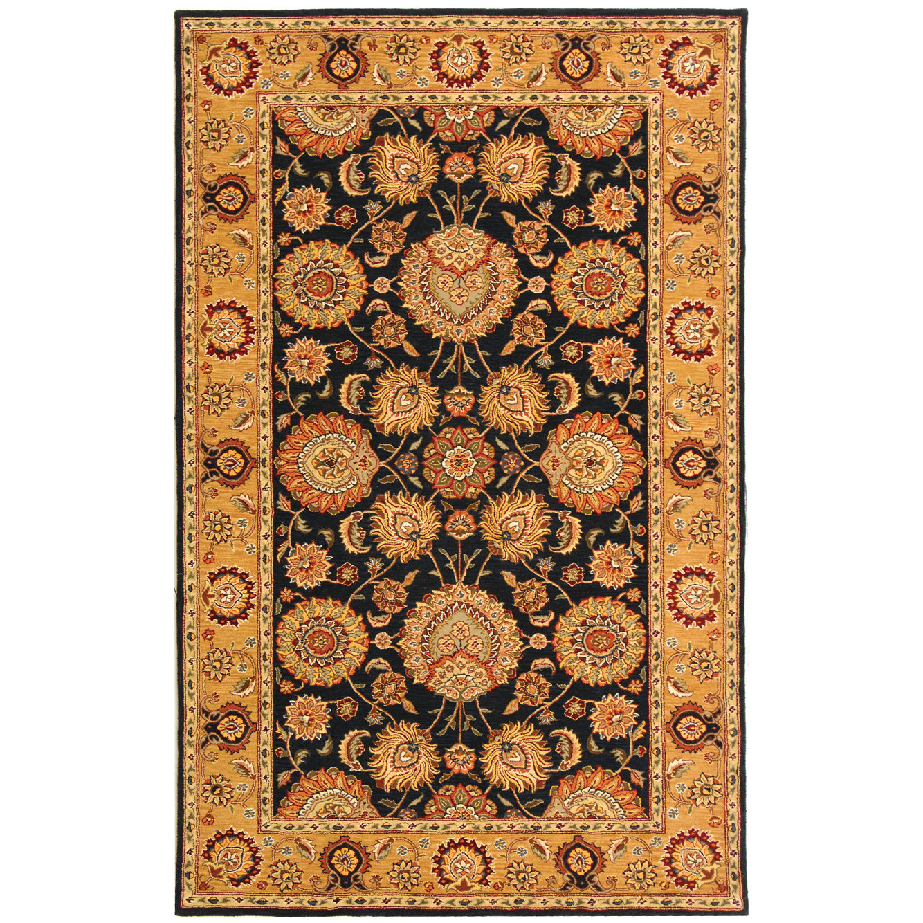 Safavieh Persian Court Navy/Gold Area Rug Wayfair
