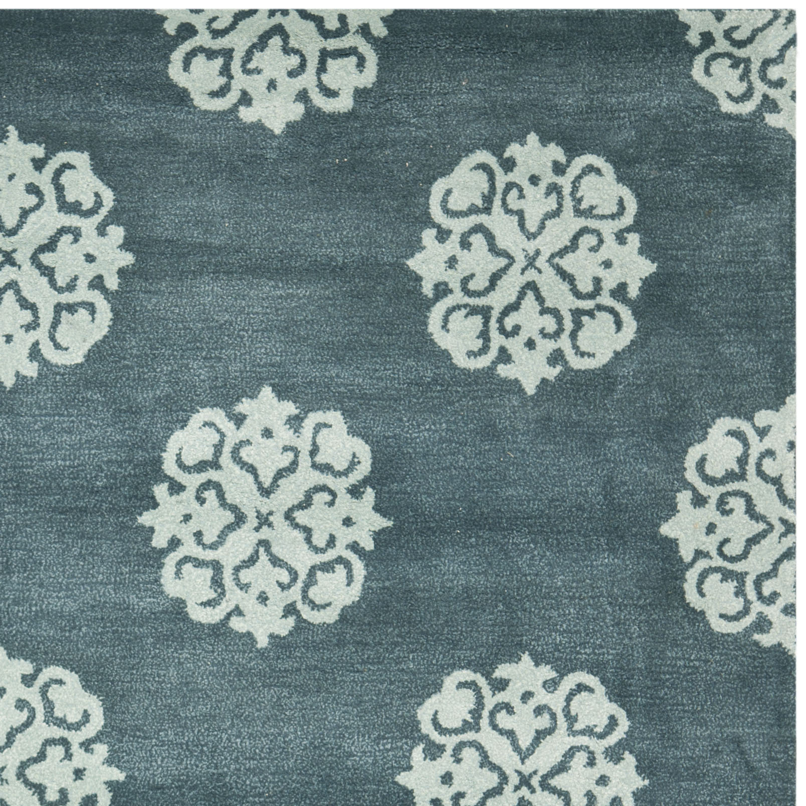 Safavieh Soho Slate Blue/Light Blue Area Rug & Reviews Wayfair