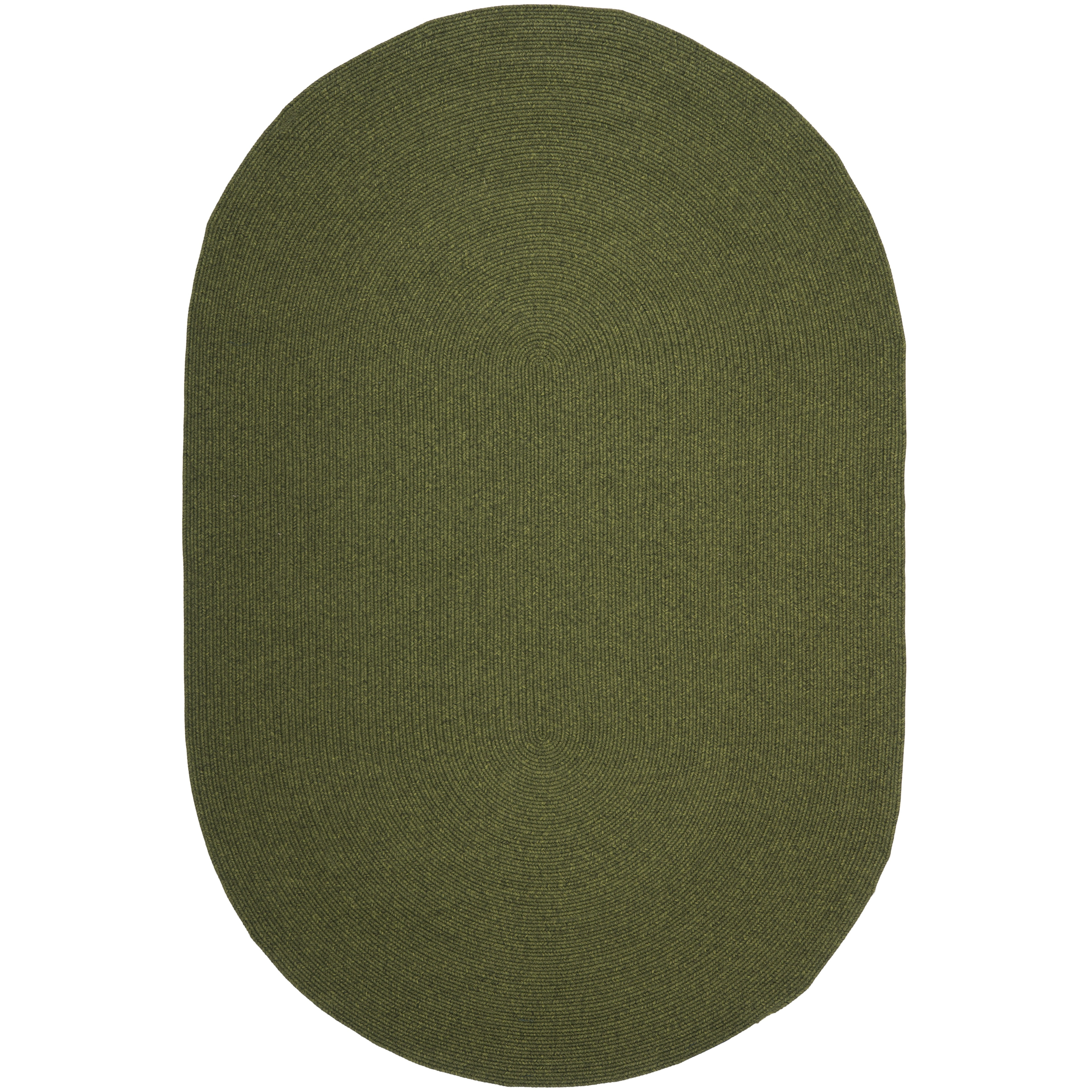 Safavieh Braided Moss Green Area Rug & Reviews Wayfair