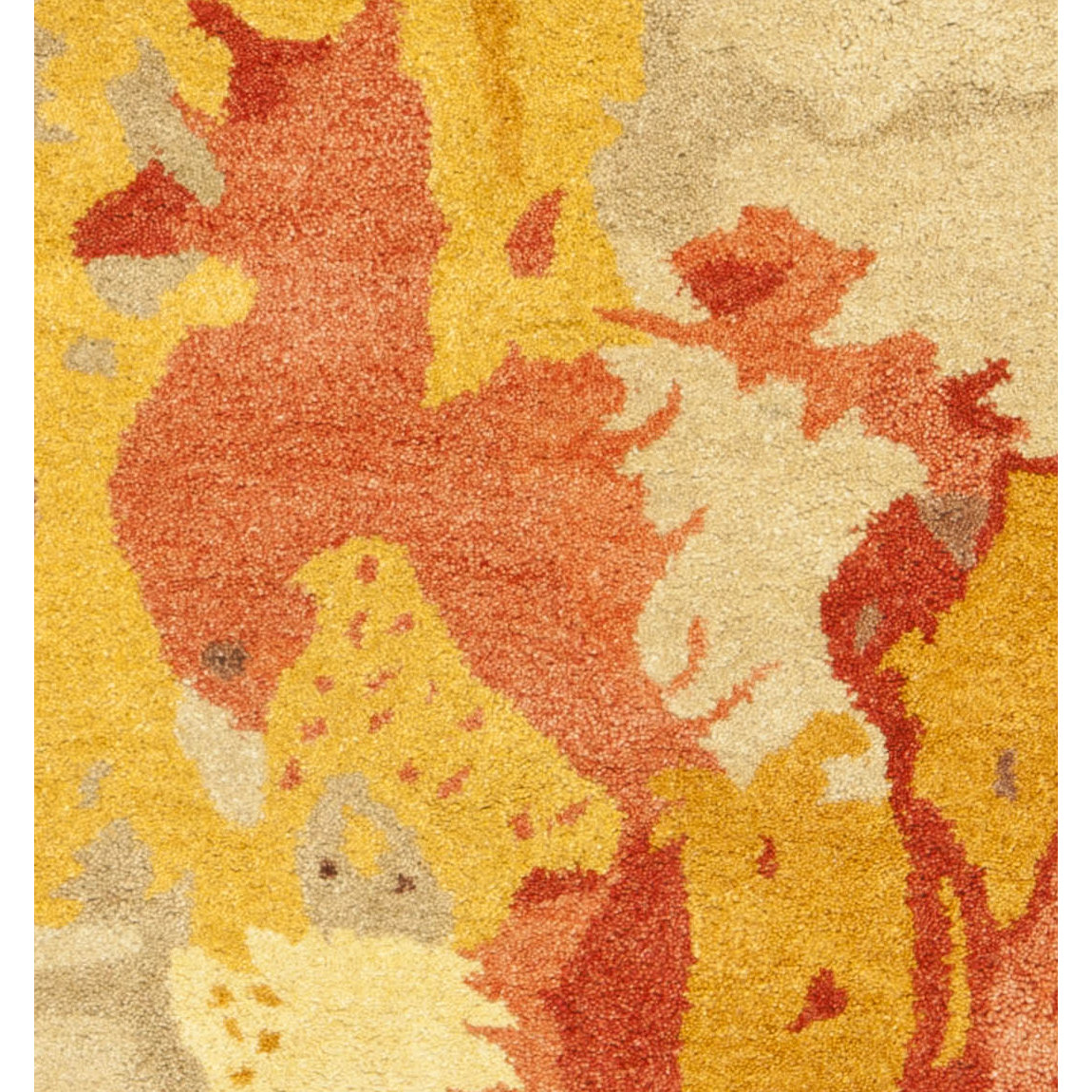 Safavieh Soho Beige & Orange Area Rug & Reviews | Wayfair