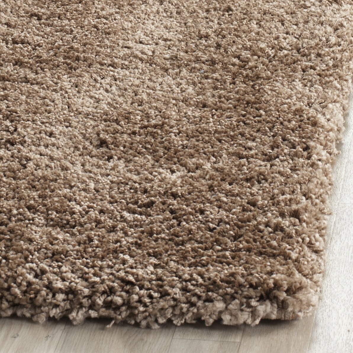 Safavieh Milan Shag Dark Beige Area Rug & Reviews | Wayfair