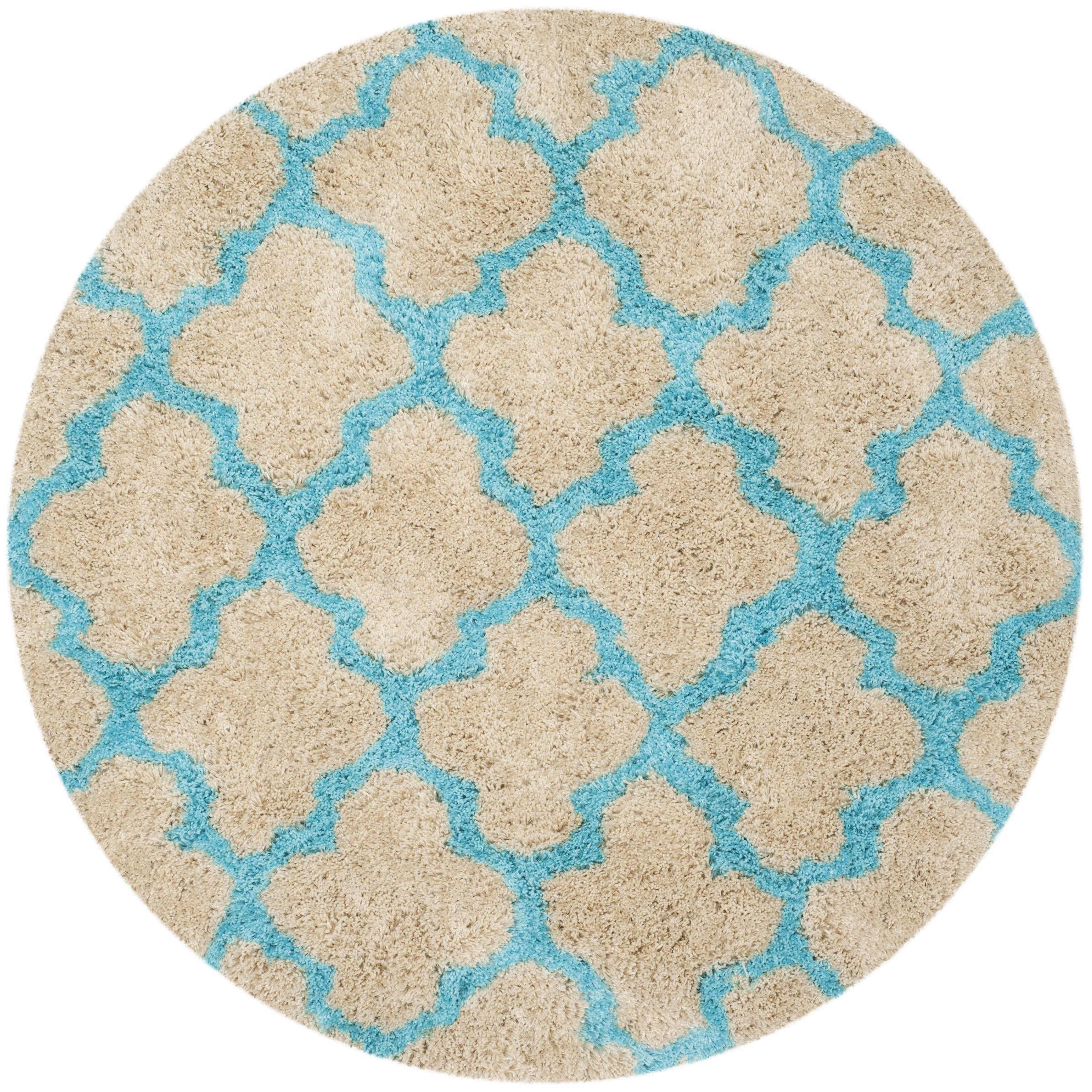 Safavieh Barcelona Cream/Blue Area Rug & Reviews Wayfair