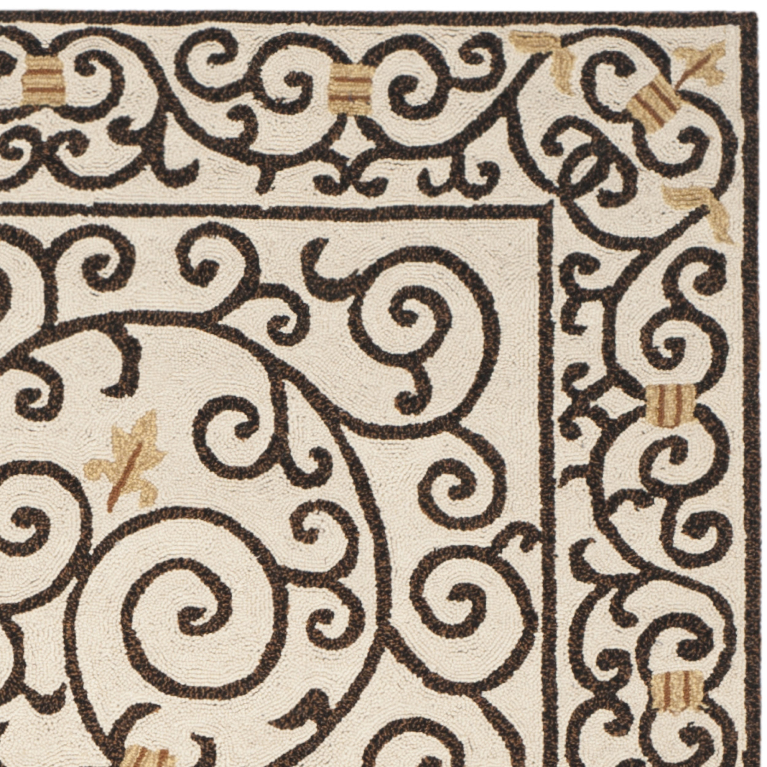 Safavieh Chelsea Ivory / Iron Gate Area Rug & Reviews Wayfair