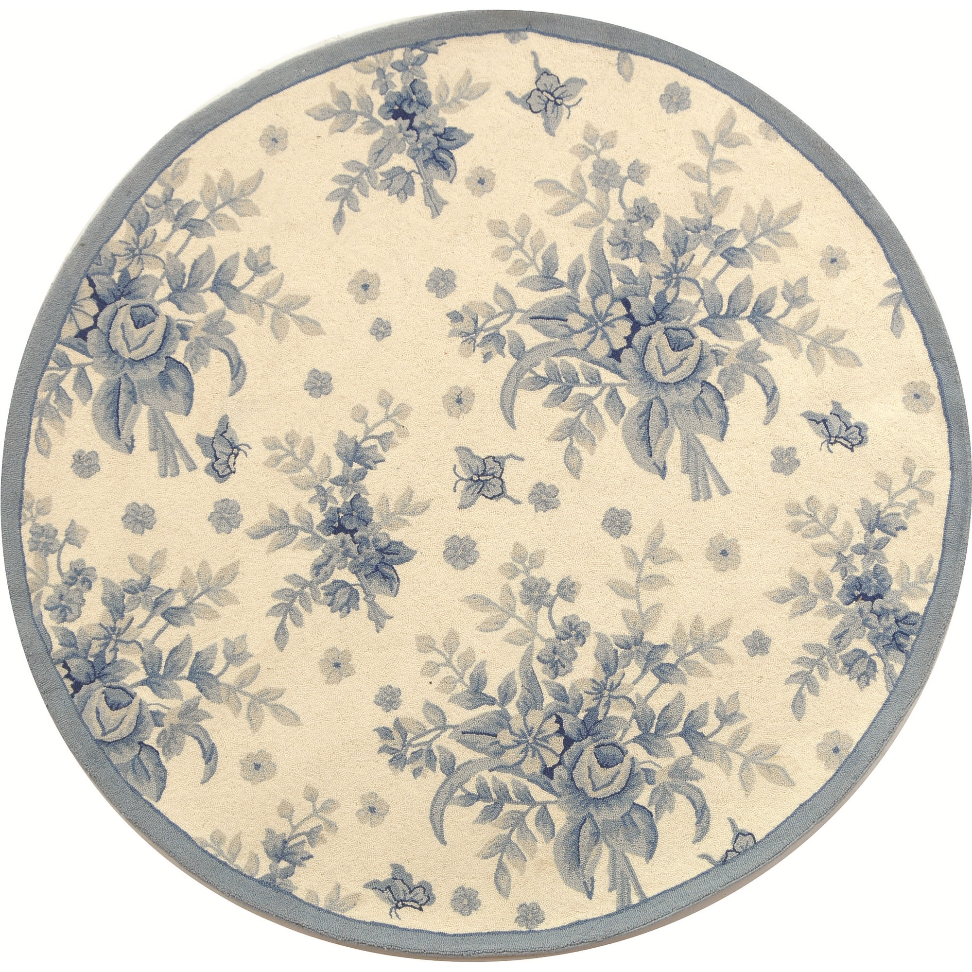 Safavieh Chelsea Ivory / Blue Rug & Reviews Wayfair