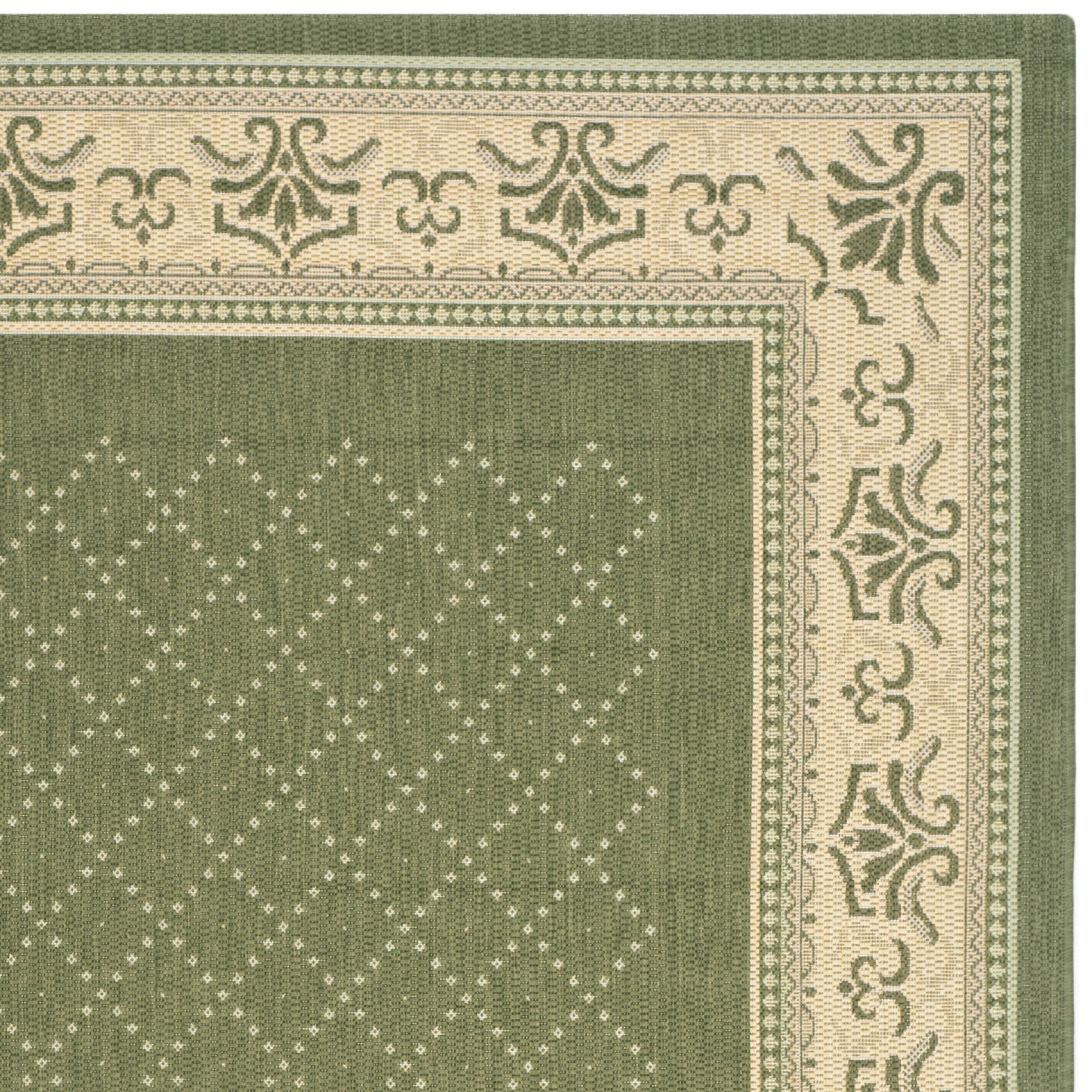 Safavieh Courtyard Classic Border Sage Area Rug & Reviews Wayfair