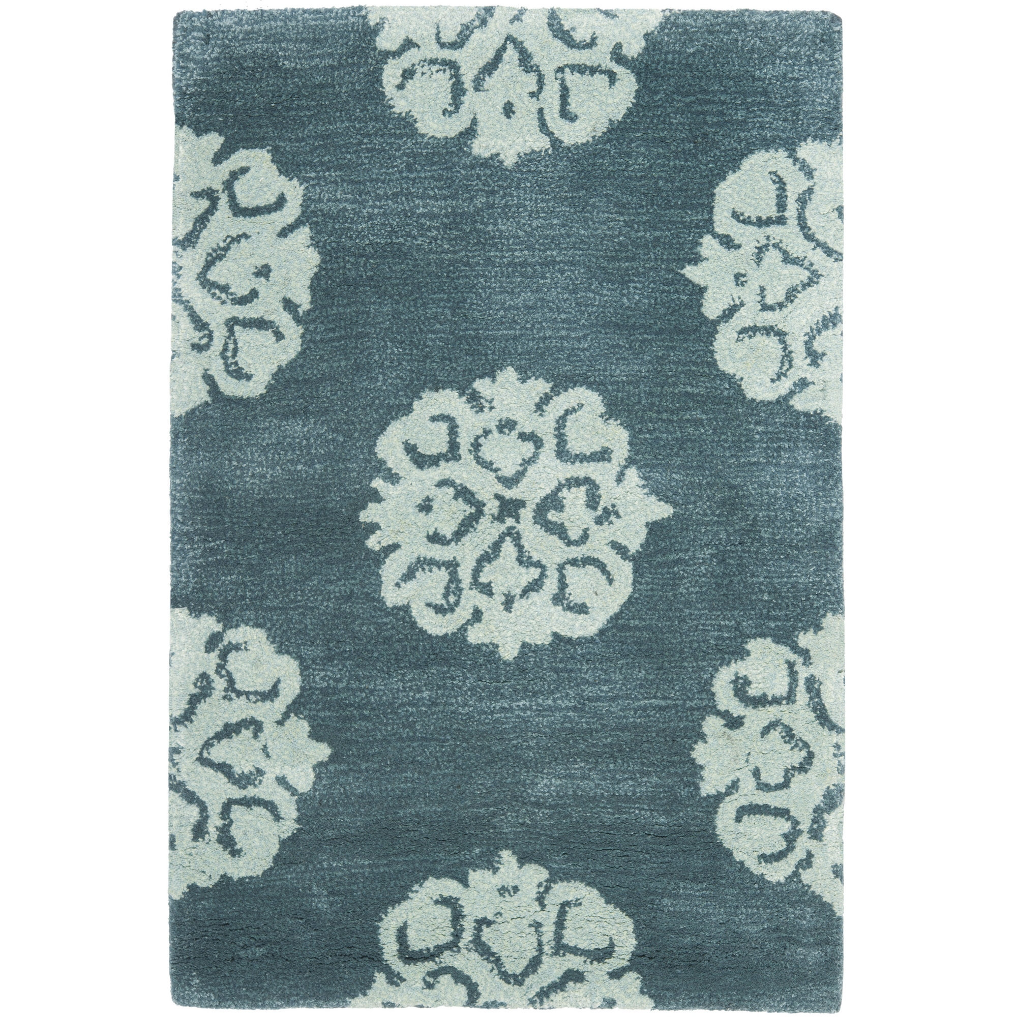 Safavieh Soho Slate Blue/Light Blue Area Rug & Reviews Wayfair