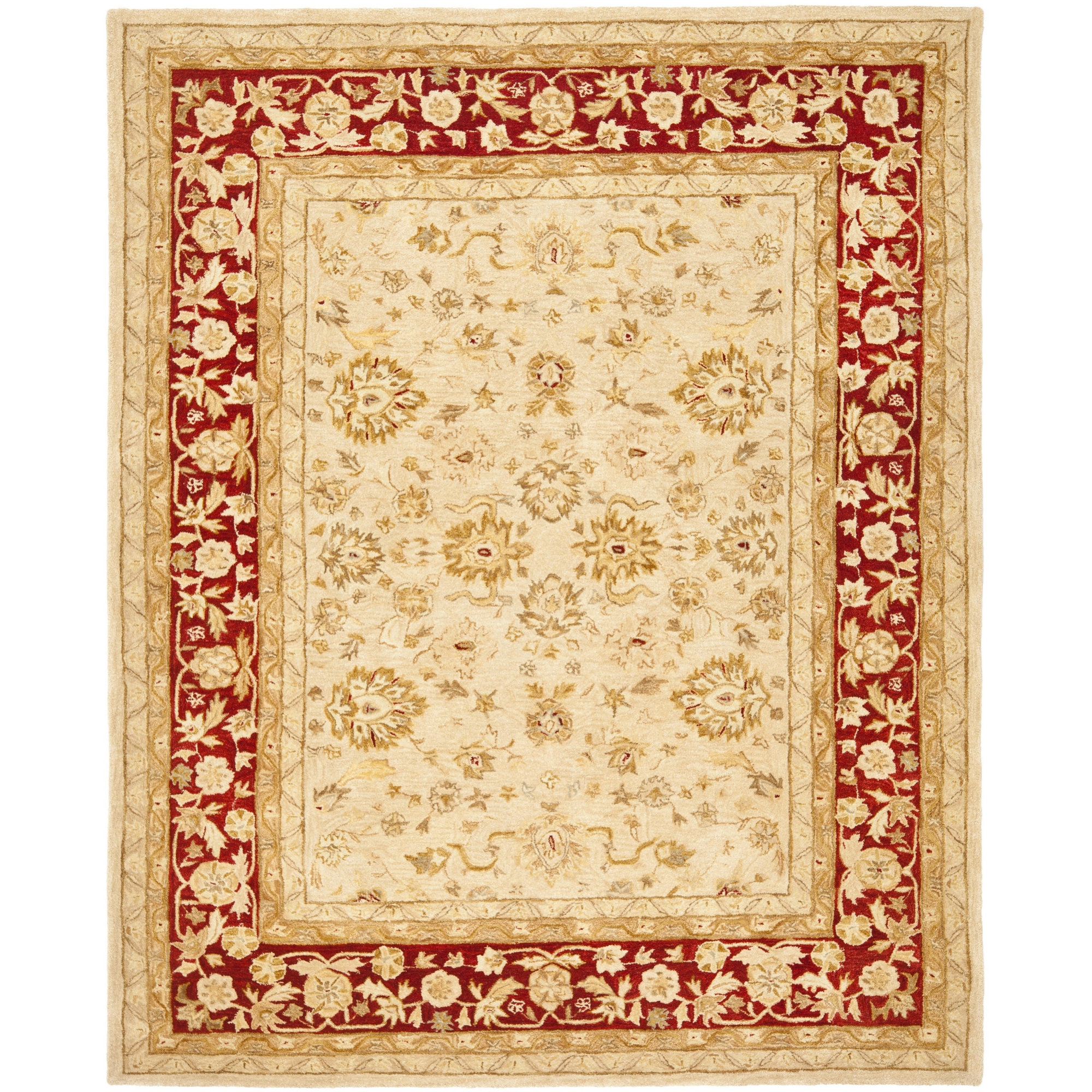 Safavieh Anatolia Ivory/Red Area Rug & Reviews Wayfair