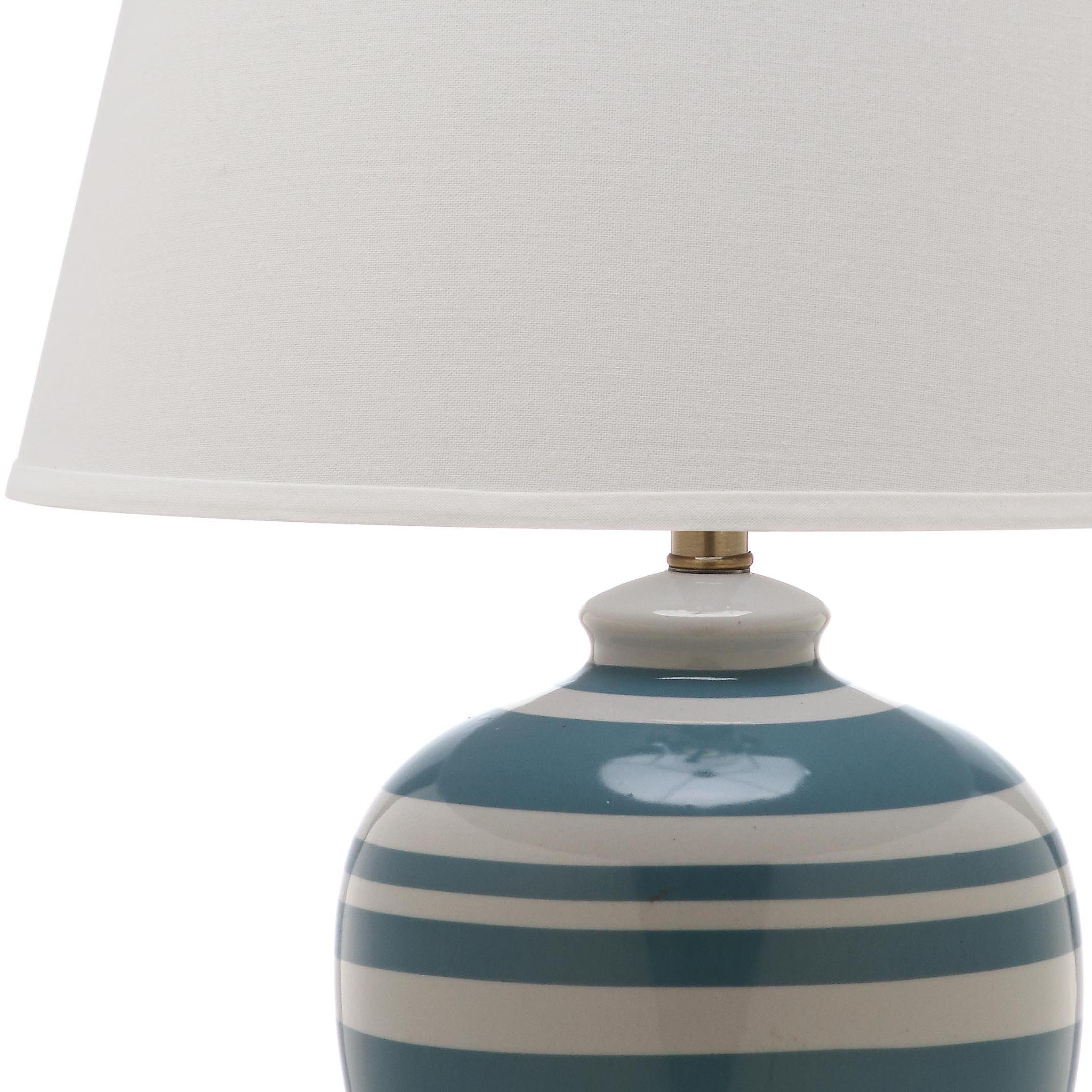 Safavieh Pottery Stripe Ginger Jar 29" Table Lamp Wayfair
