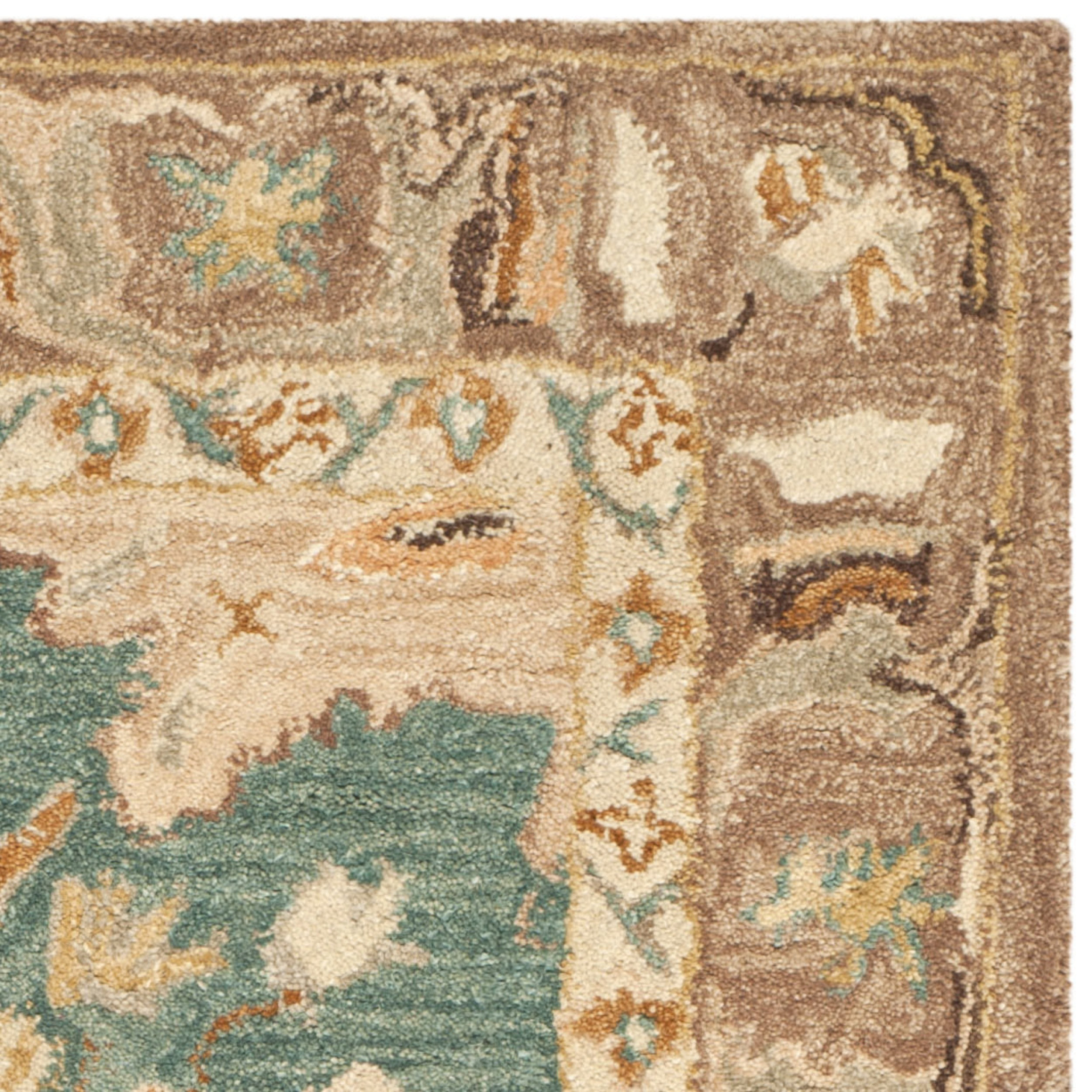 Safavieh Anatolia Teal/Camel Area Rug & Reviews Wayfair