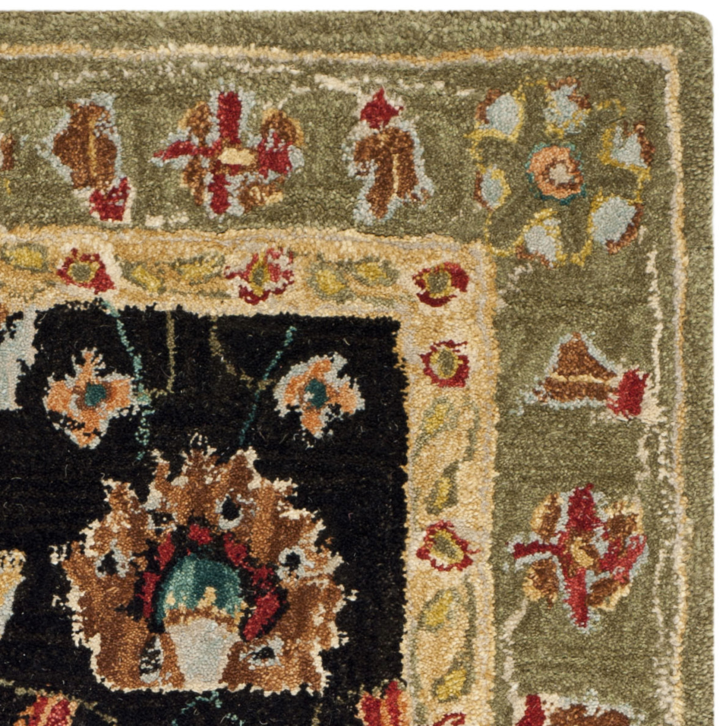 Safavieh Anatolia Black/Green Area Rug & Reviews Wayfair