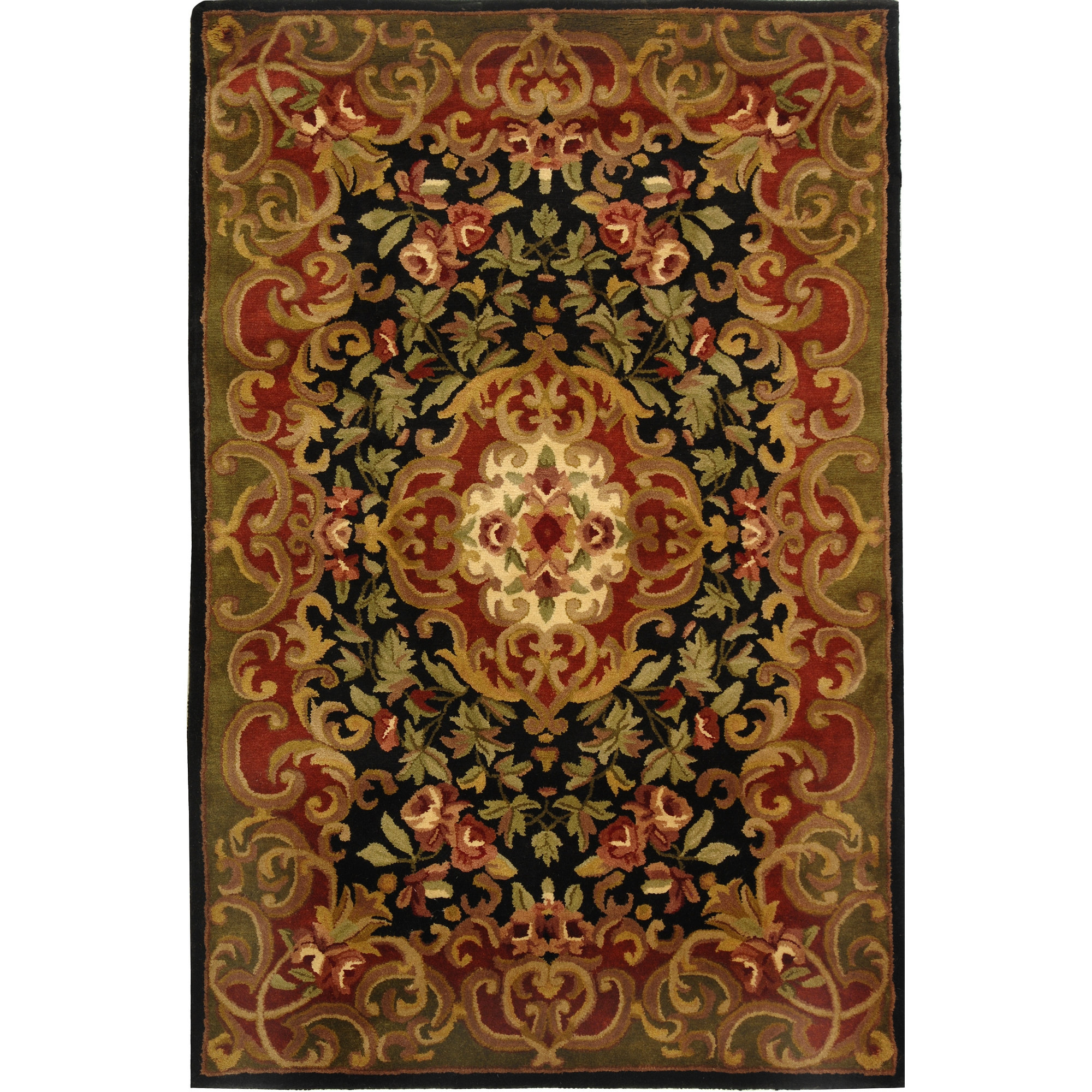 Safavieh Classic Black/Green Rug & Reviews Wayfair