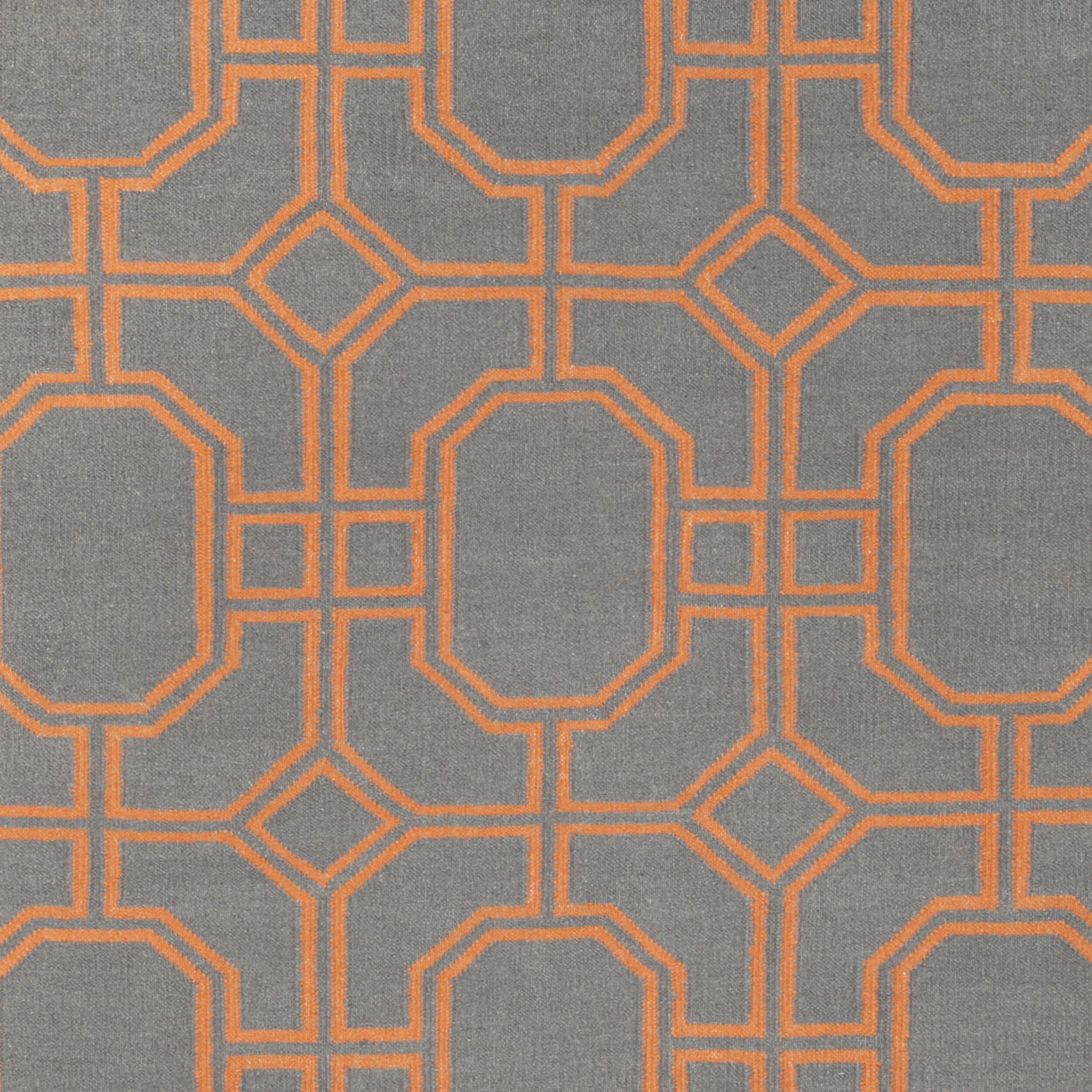 Orange Floor Rugs Langley Street Ginsberg Light Grayburnt Orange