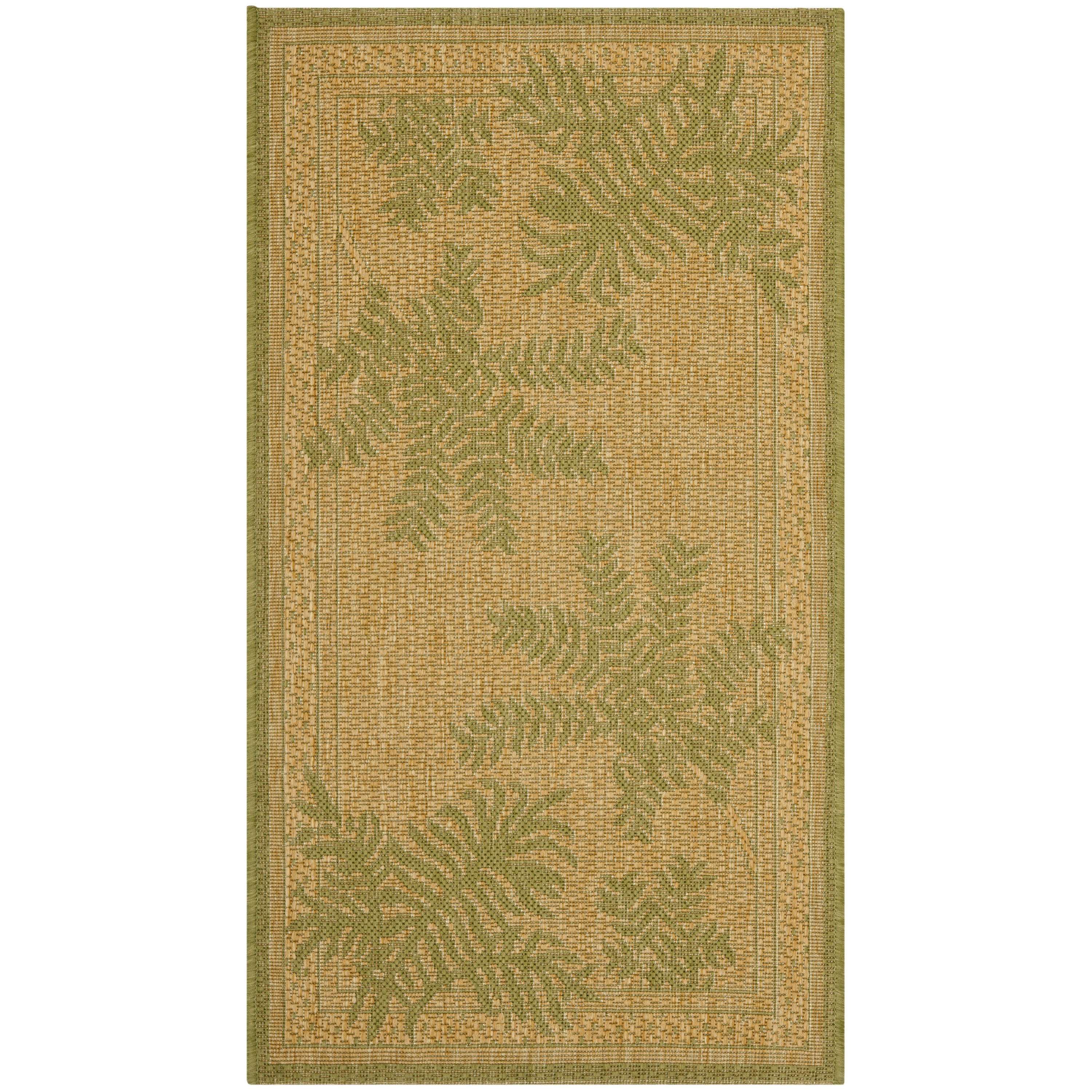 Safavieh Courtyard Dark Natural Outdoor Rug & Reviews Wayfair