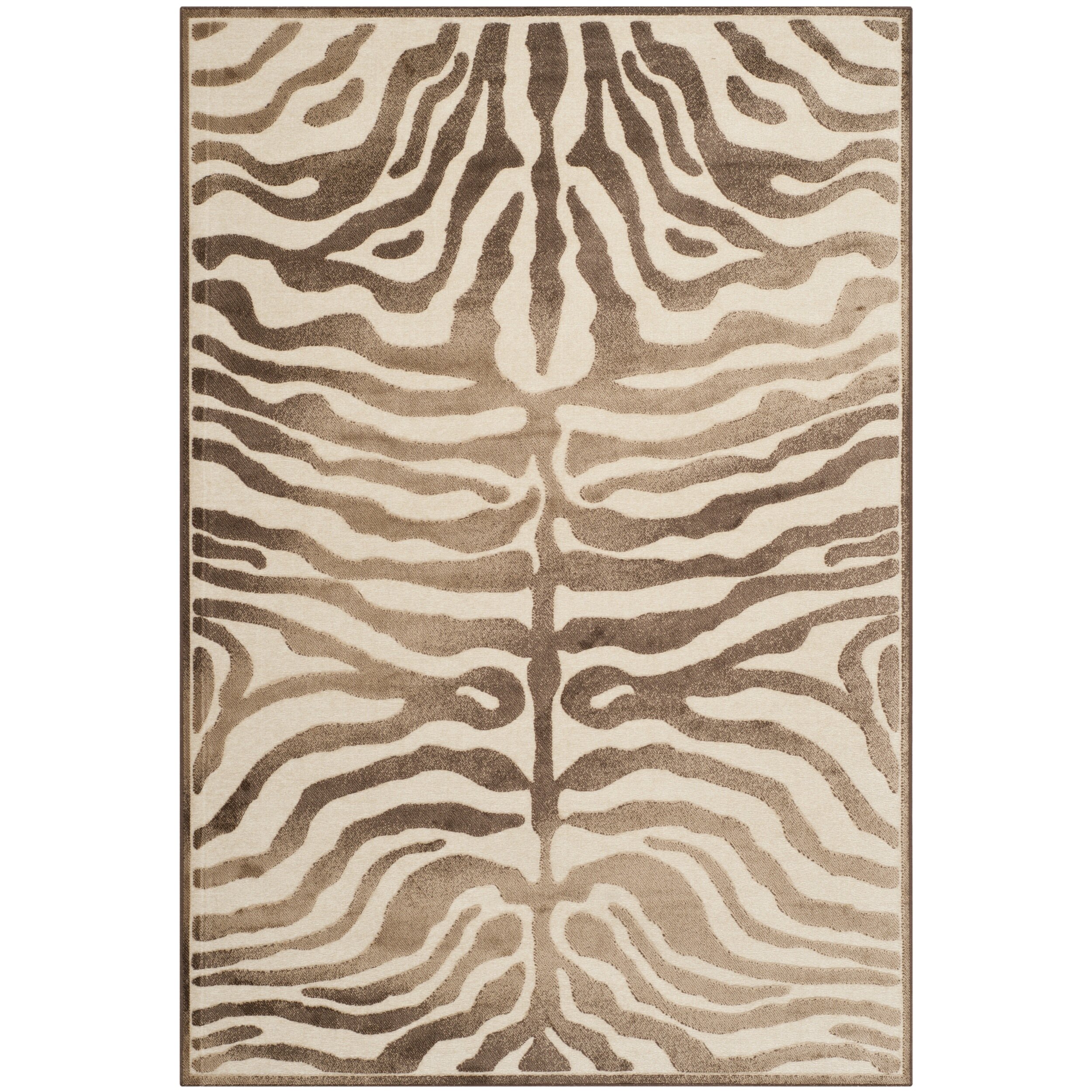 Safavieh Paradise Zebra Brown Area Rug & Reviews Wayfair