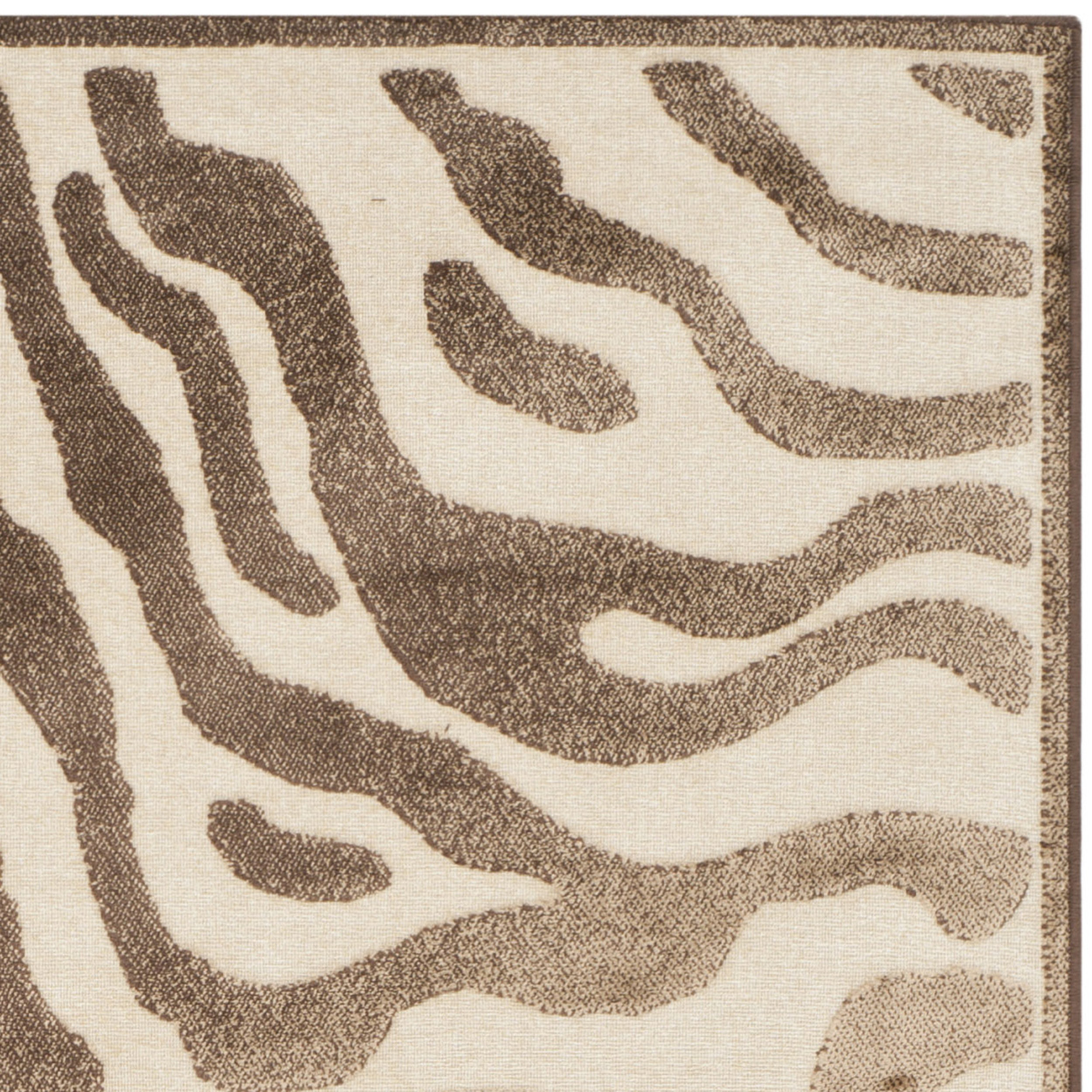 Safavieh Paradise Zebra Brown Area Rug & Reviews Wayfair